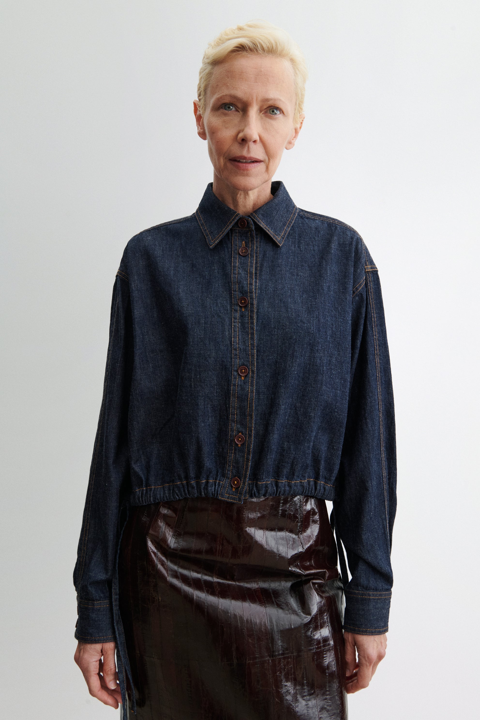 Rachel Comey Clothing|Denim Base Top Indigo