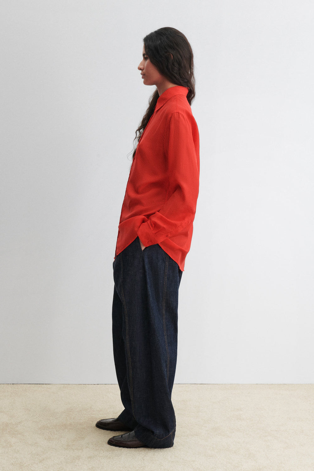 Rachel Comey Clothing Quinney Shirt Sand