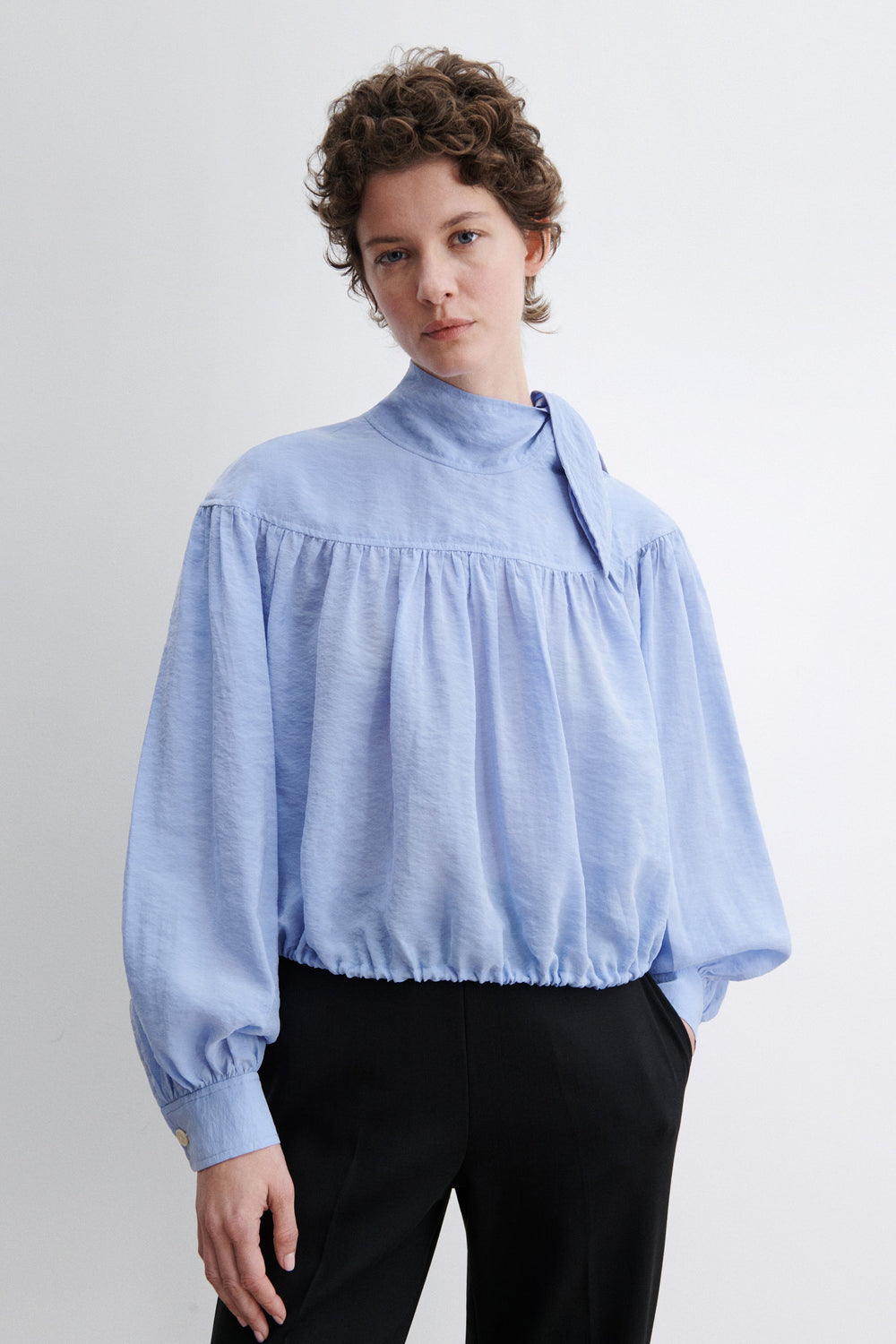 Rachel Comey Clothing Parachute Top Light Blue