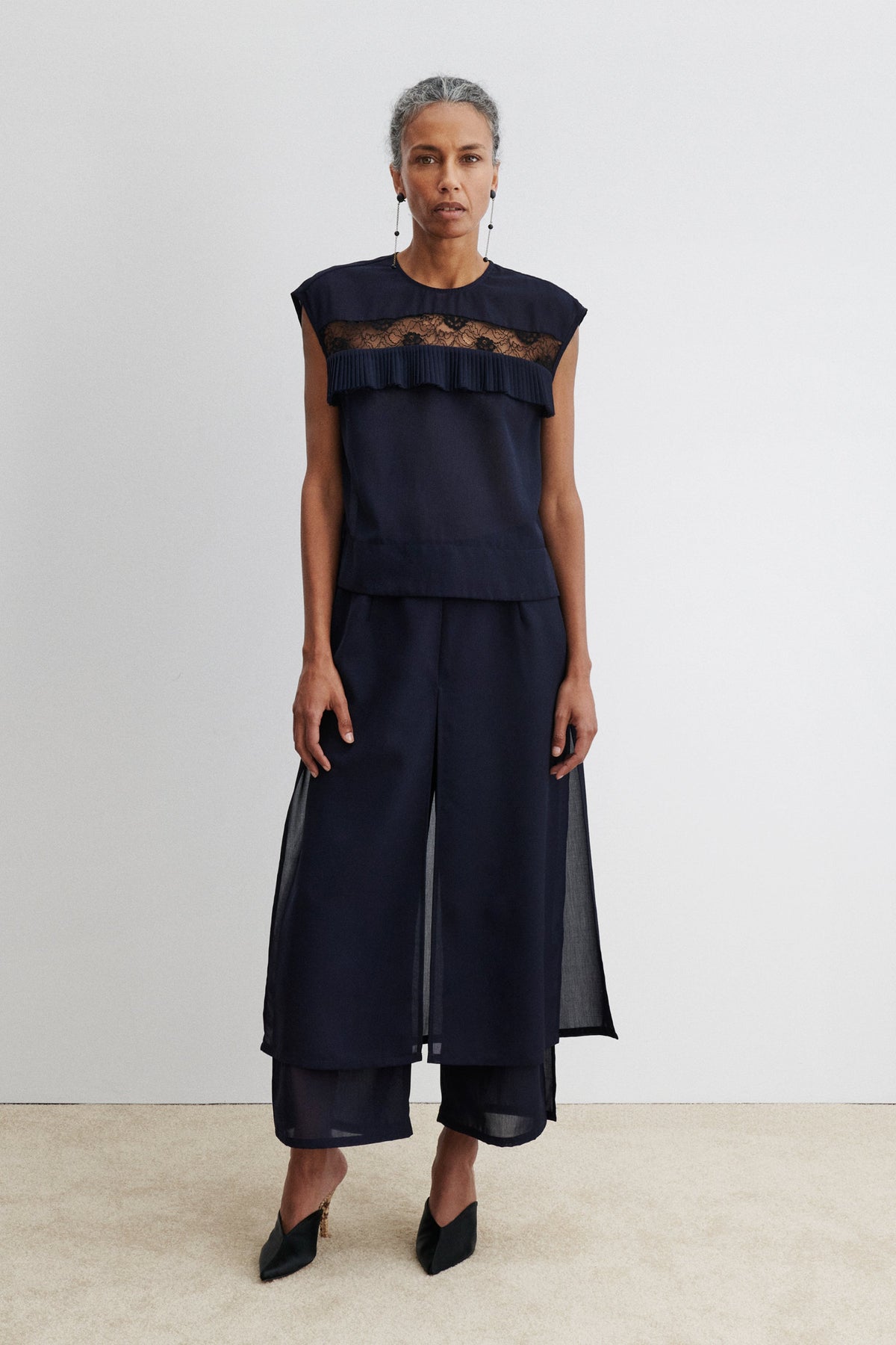 Rachel Comey Clothing Fuery Top Navy