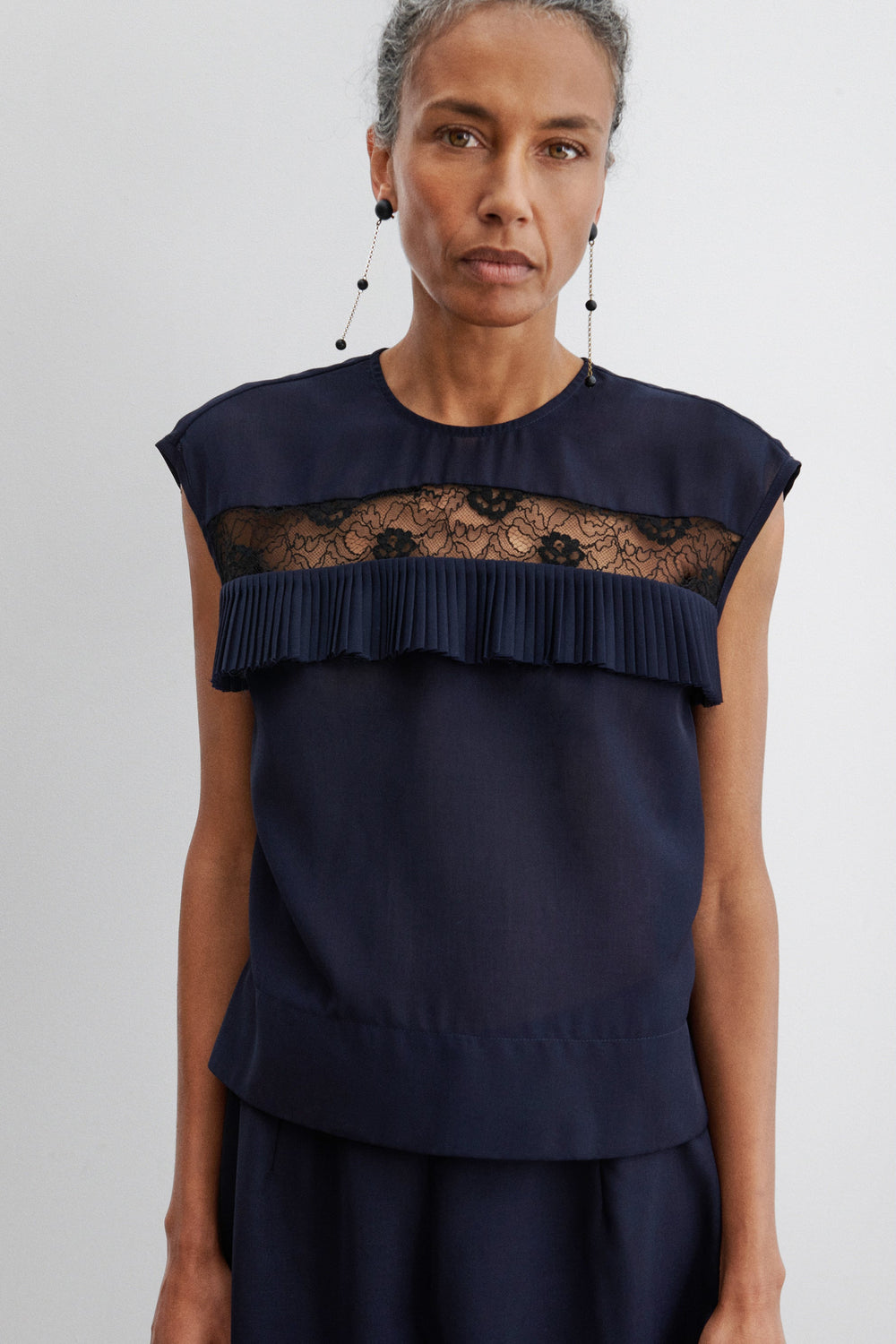 Rachel Comey Clothing Fuery Top Navy