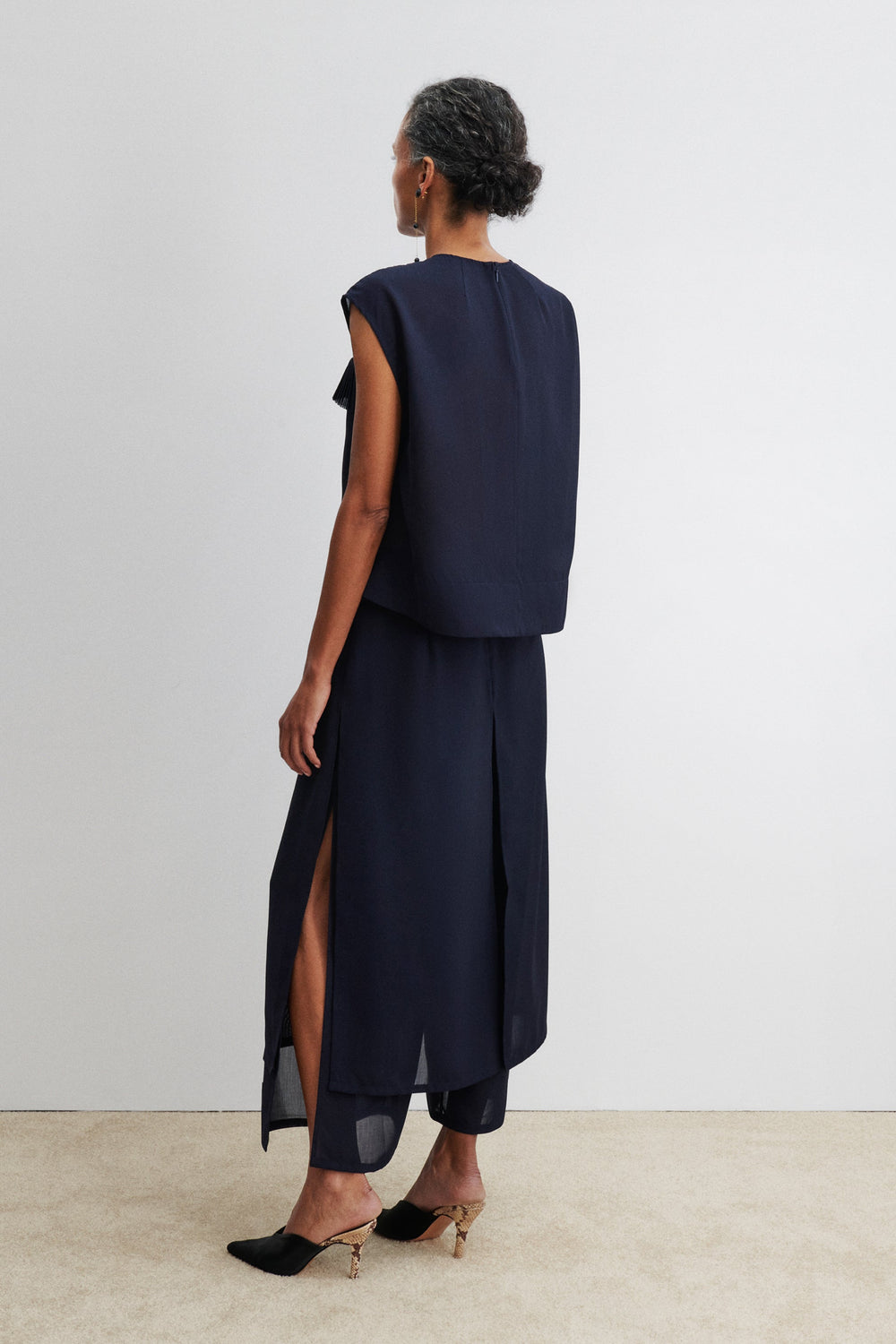 Rachel Comey Clothing Fuery Top Navy