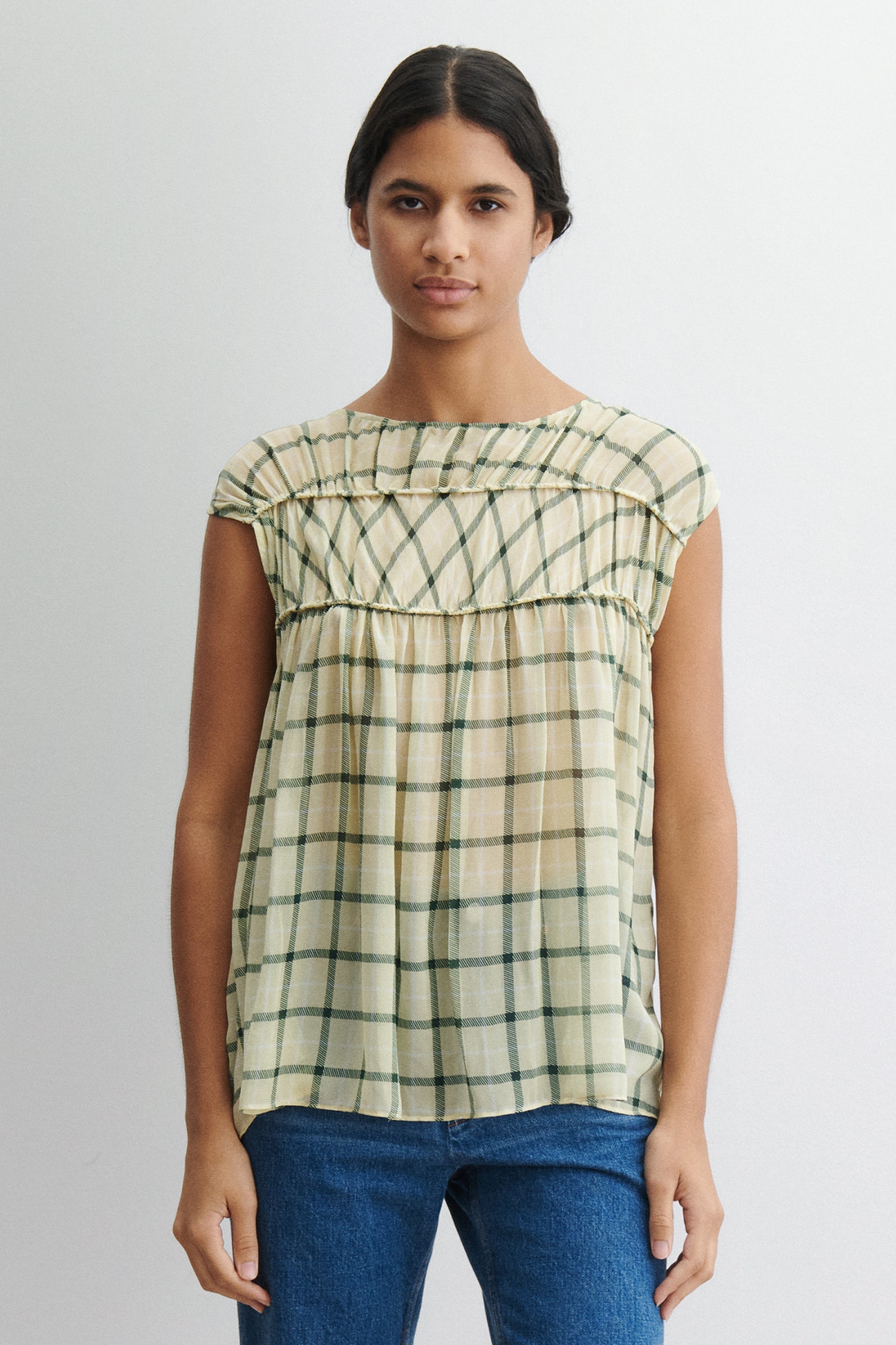 Rachel Comey Clothing Scotson Top Corn