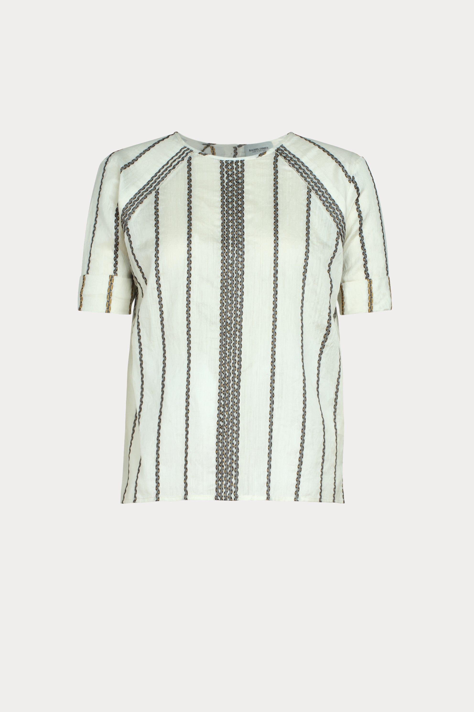 Rachel Comey Clothing Tini Top Dobby Stripe