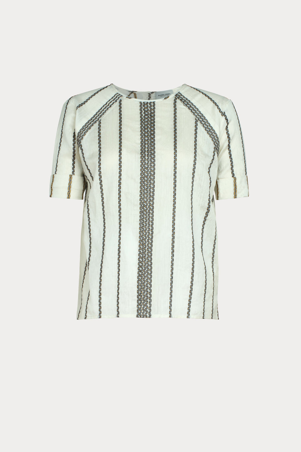 Rachel Comey Clothing Tini Top Dobby Stripe