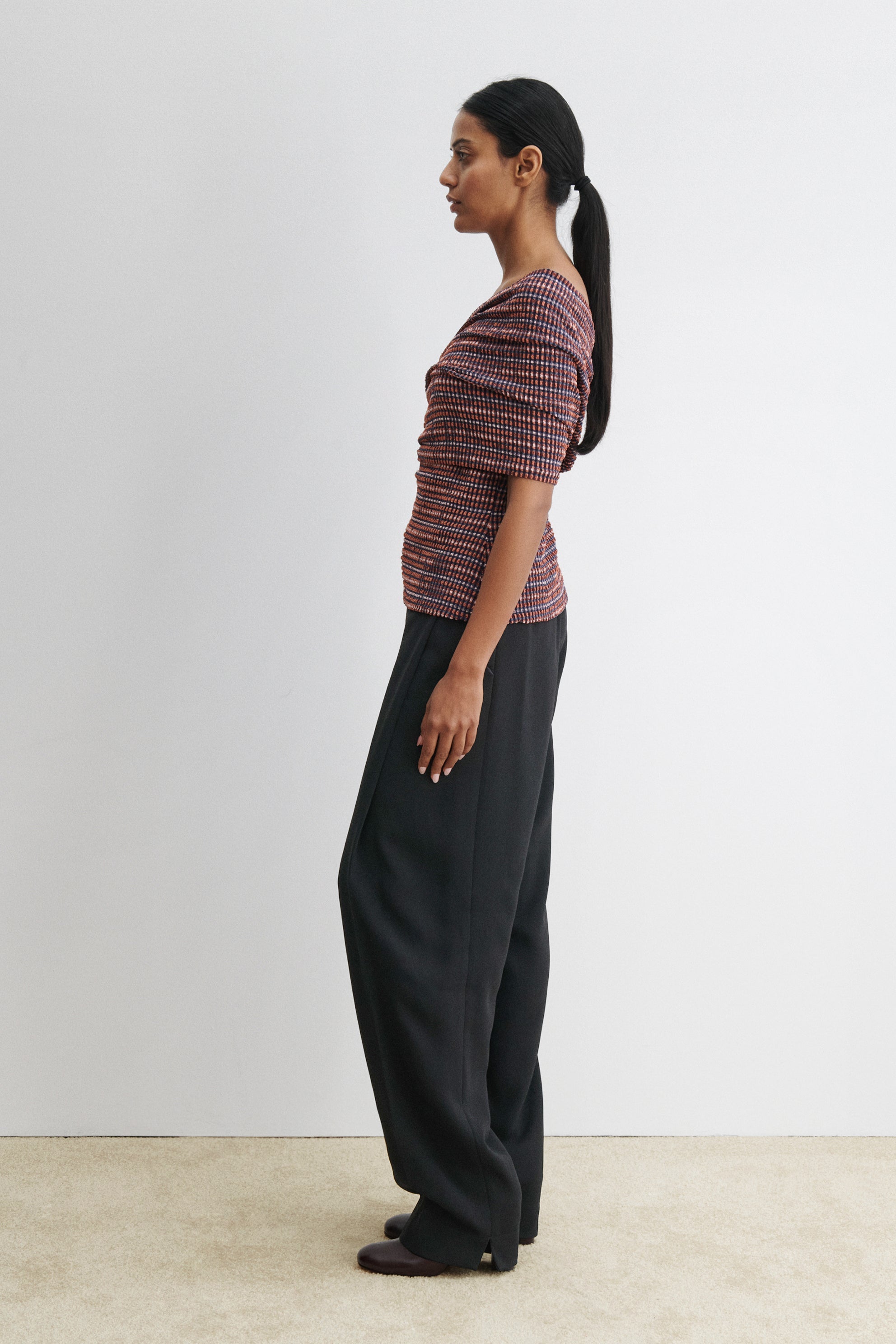 Rachel Comey Clothing Roddie Top Russet