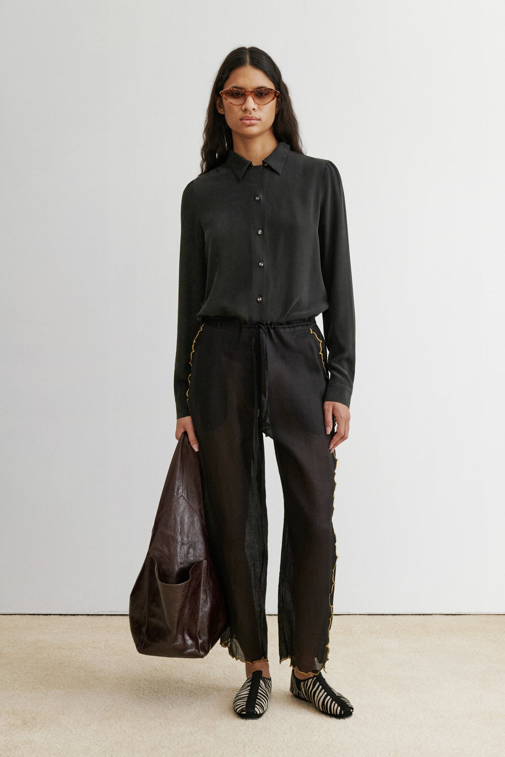 Rachel Comey Clothing Tessa Top Black