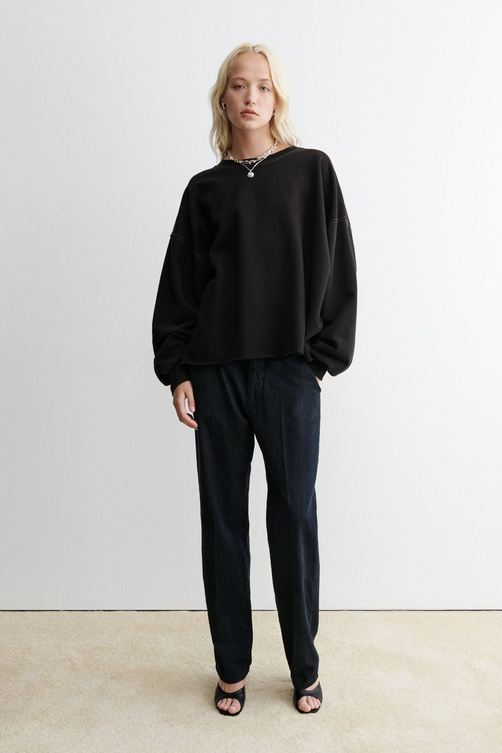 Rachel Comey Clothing Fonder Sweatshirt Dirty White