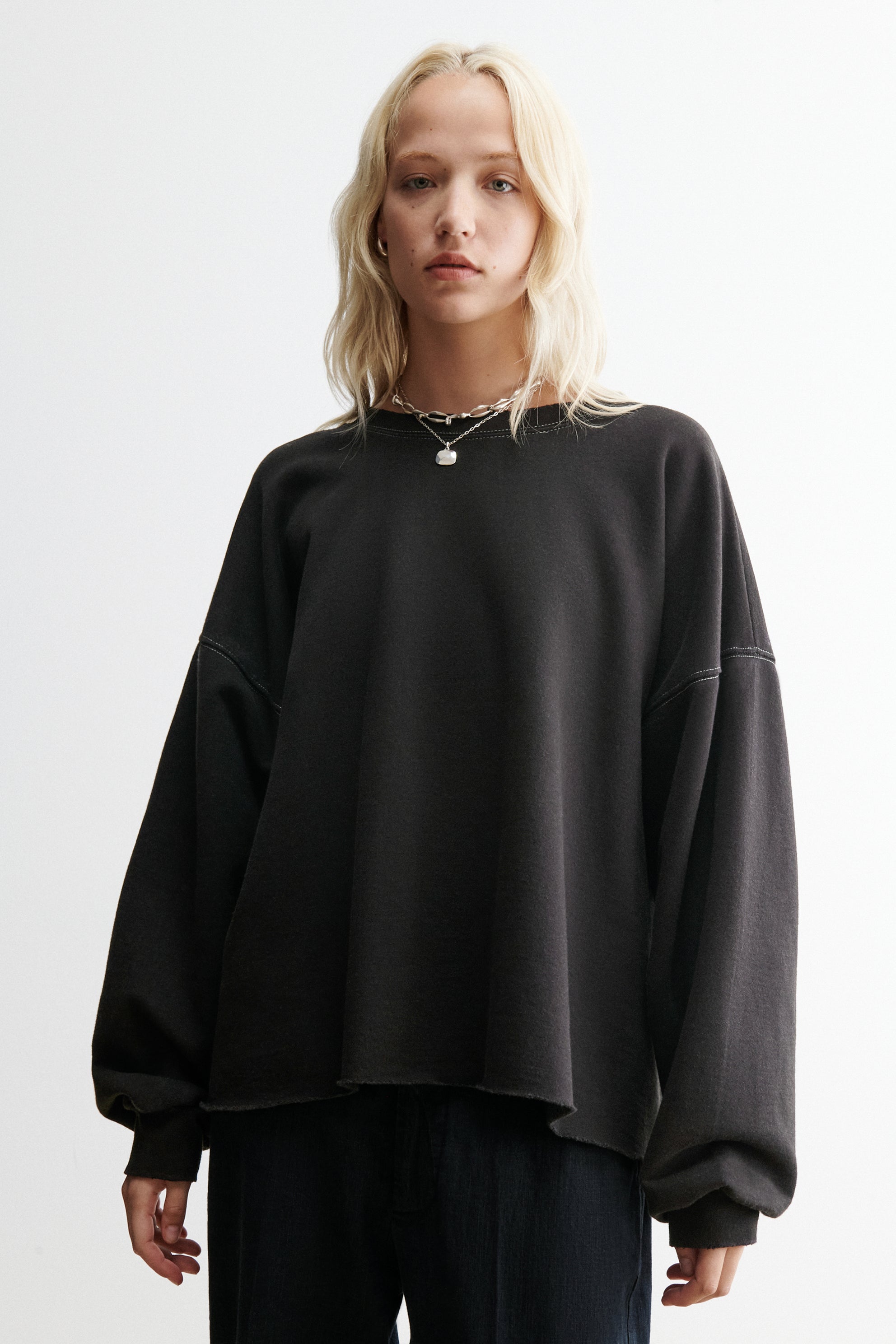 Rachel Comey Clothing Fonder Sweatshirt Dirty White