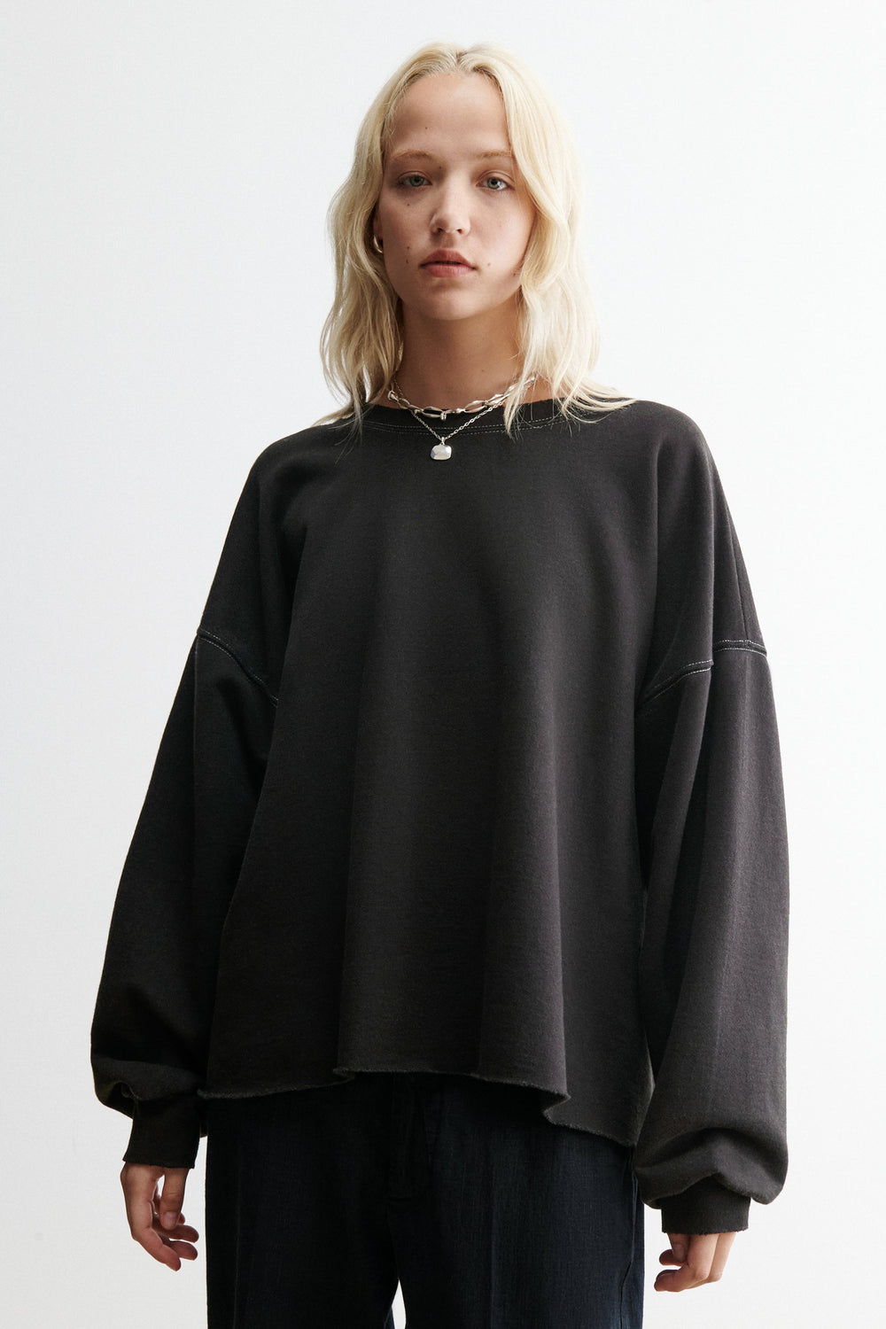 Rachel Comey Clothing Fonder Sweatshirt Dirty White