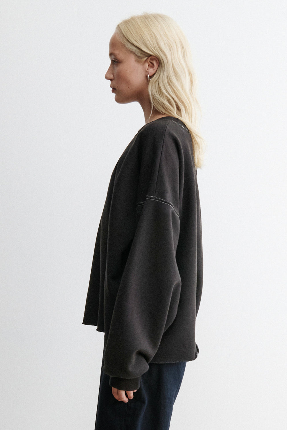 Rachel Comey Clothing Fonder Sweatshirt Dirty White