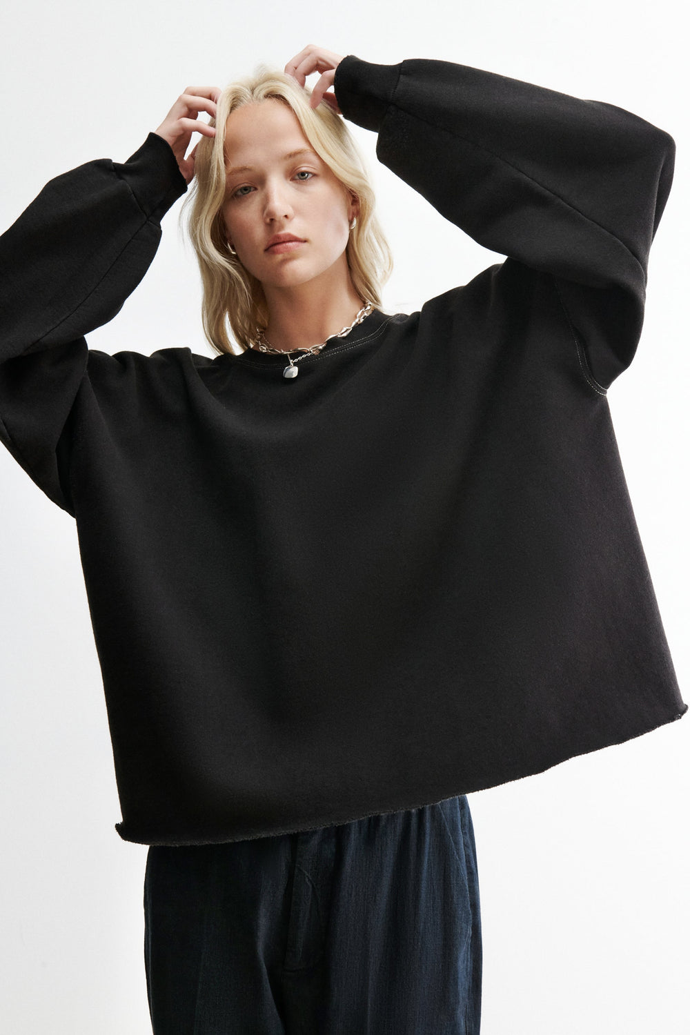 Rachel Comey Clothing Fonder Sweatshirt Dirty White