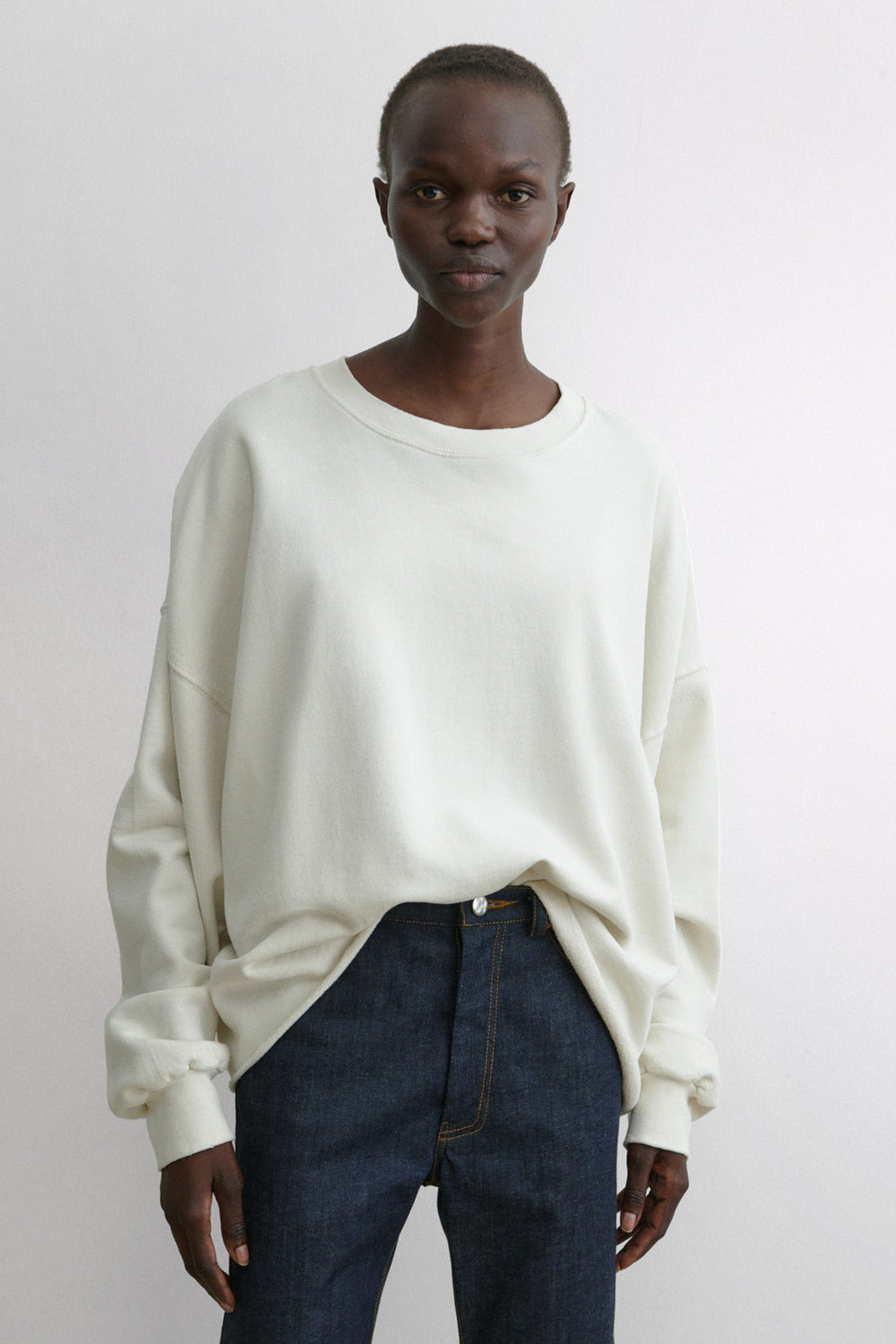 Rachel Comey Clothing Fonder Sweatshirt Dirty White