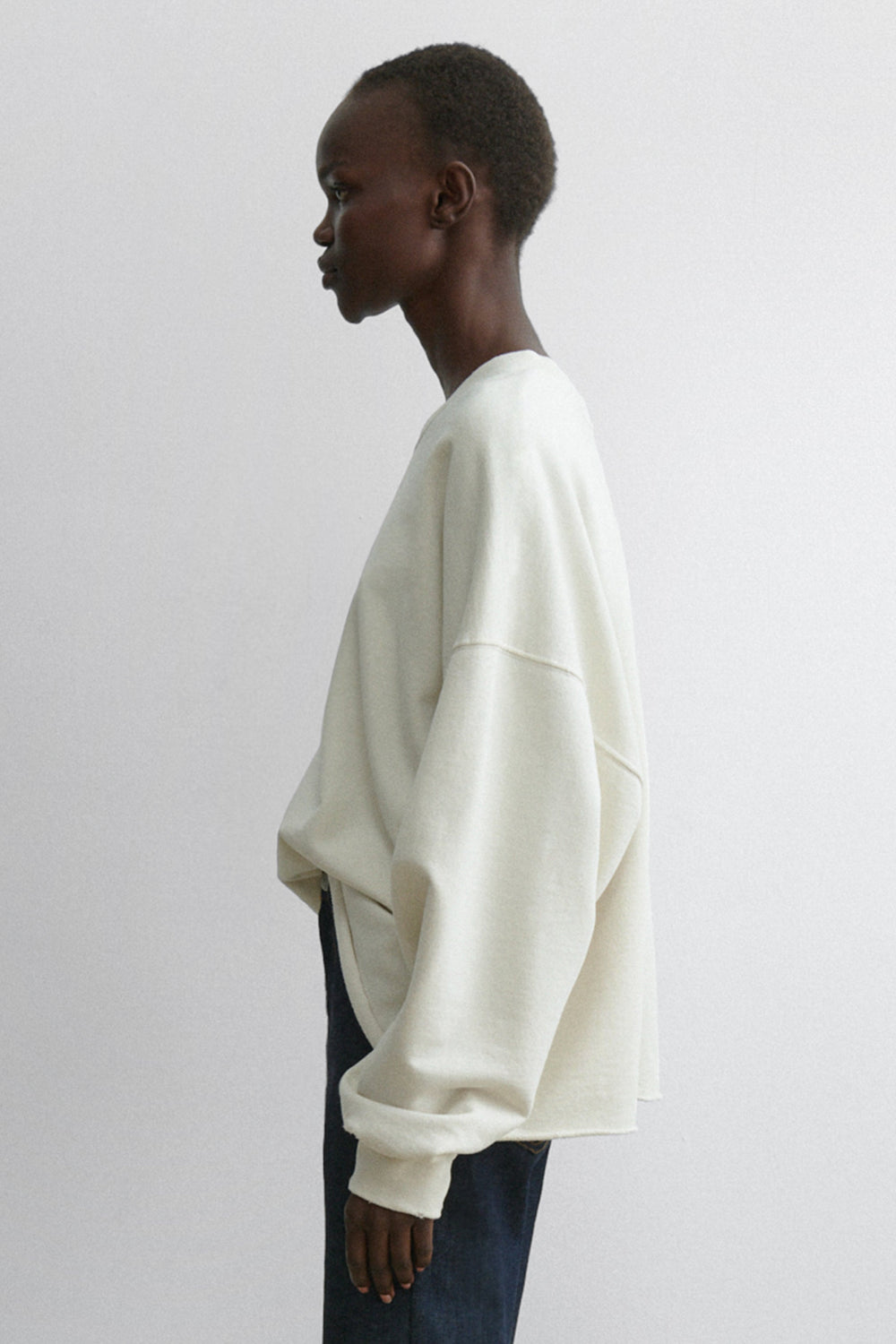 Rachel Comey Clothing Fonder Sweatshirt Dirty White
