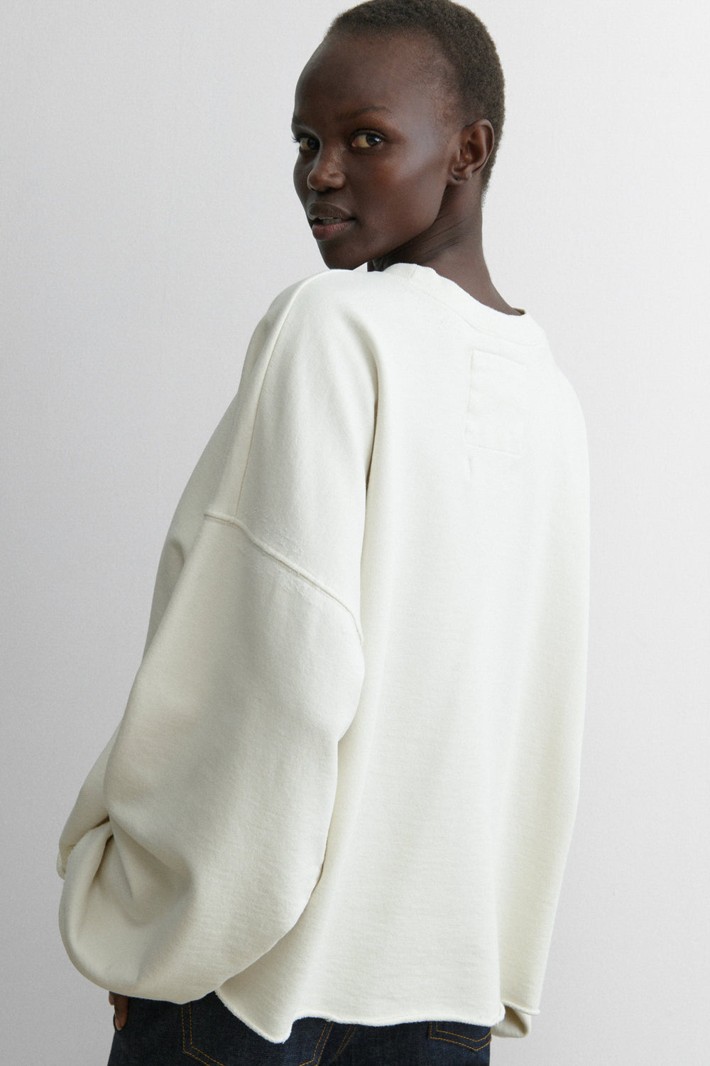 Rachel Comey Clothing Fonder Sweatshirt Dirty White