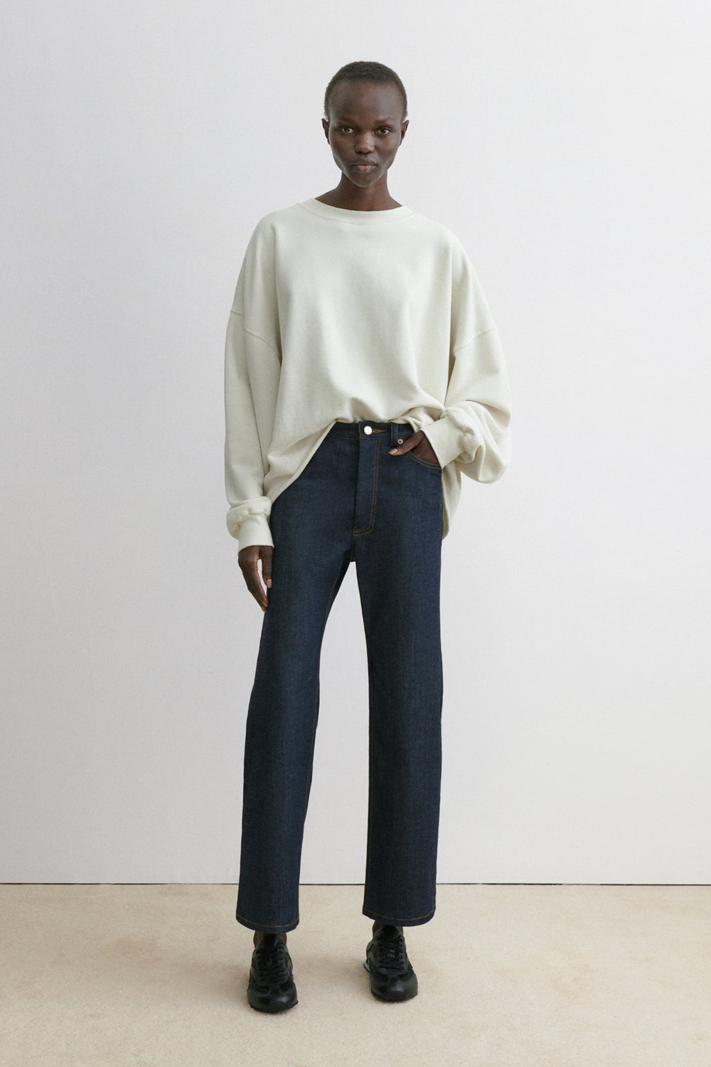 Rachel Comey Clothing Fonder Sweatshirt Dirty White