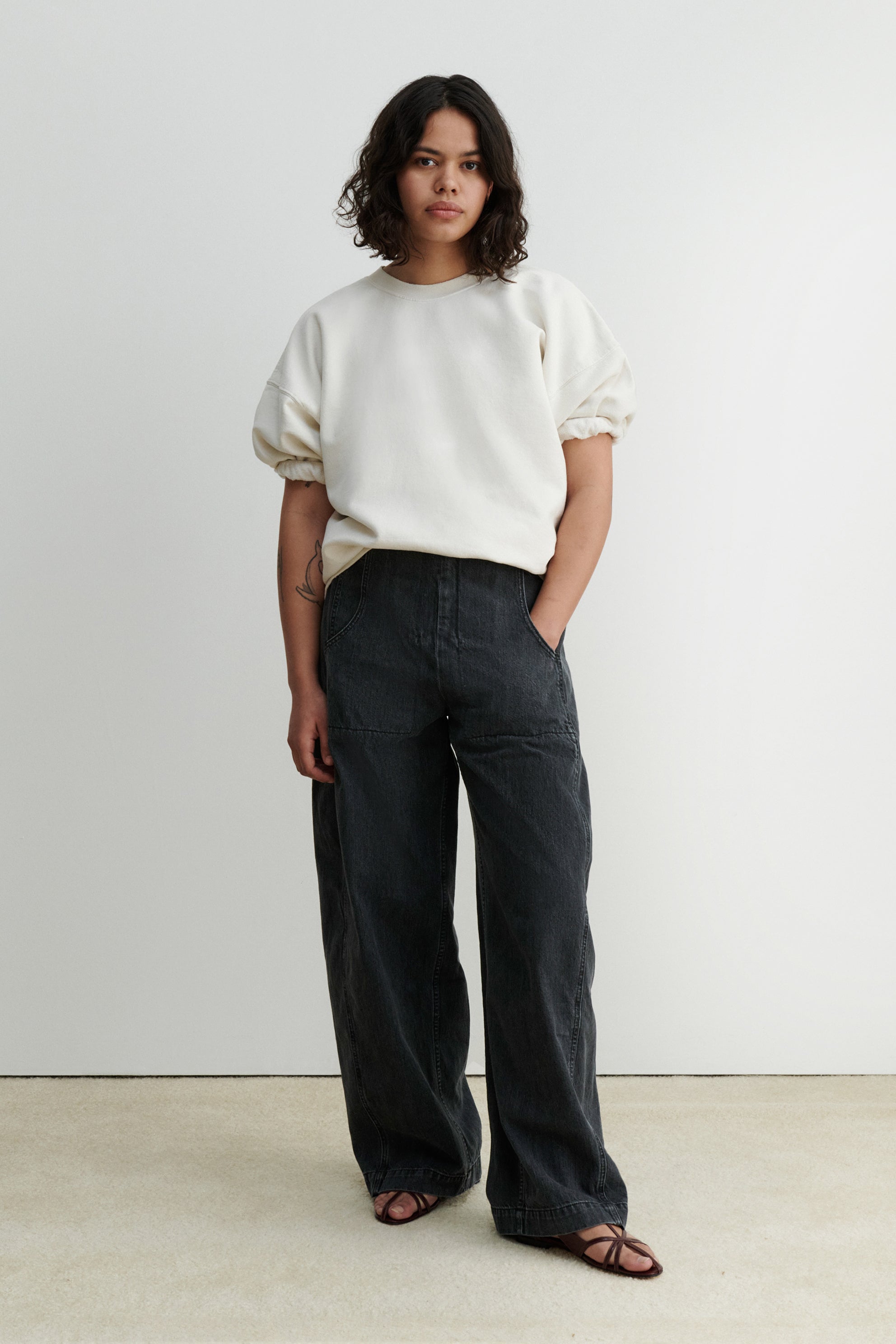 Rachel Comey Clothing Stanza Sweatshirt Rosebud