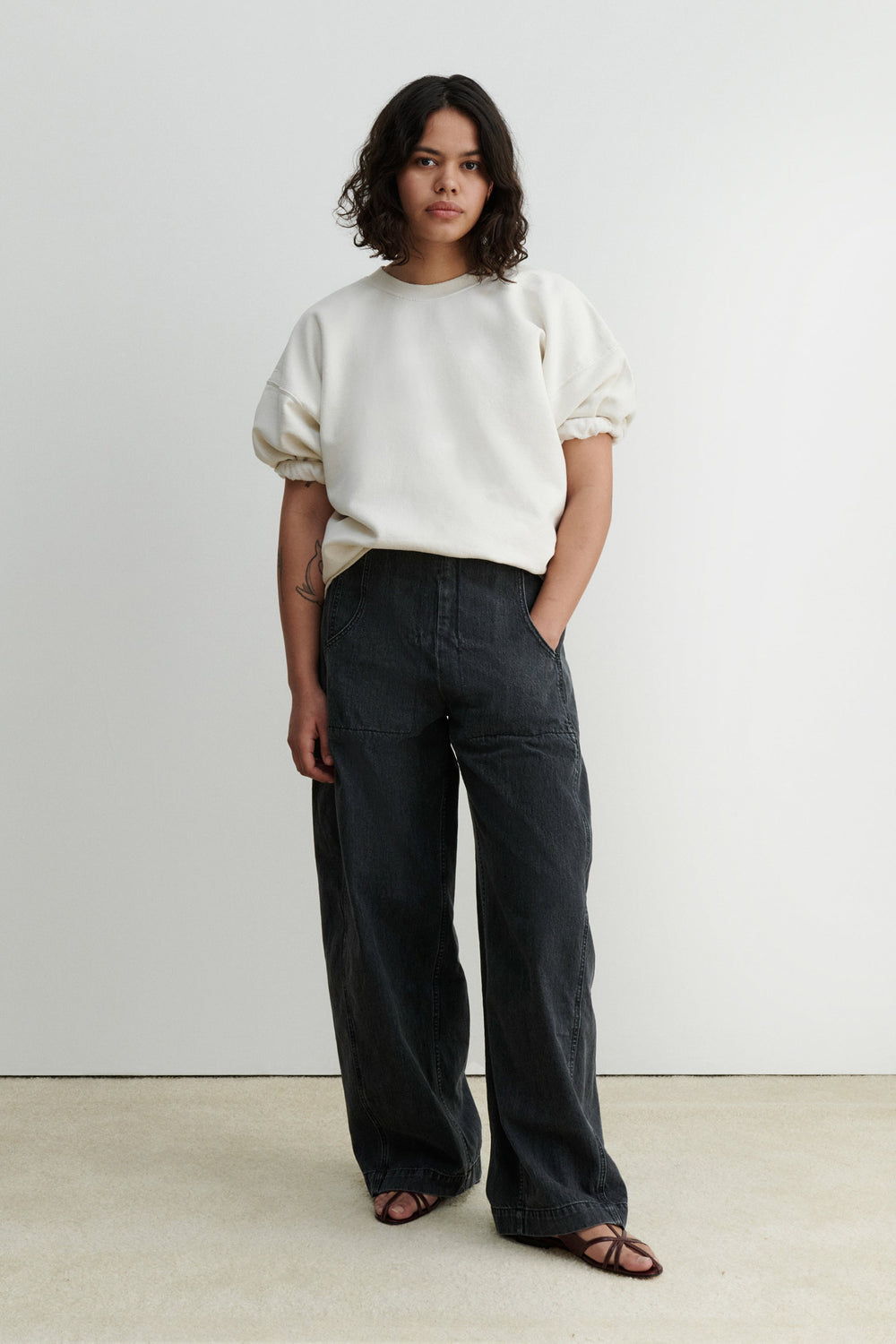 Rachel Comey Clothing Stanza Sweatshirt Rosebud