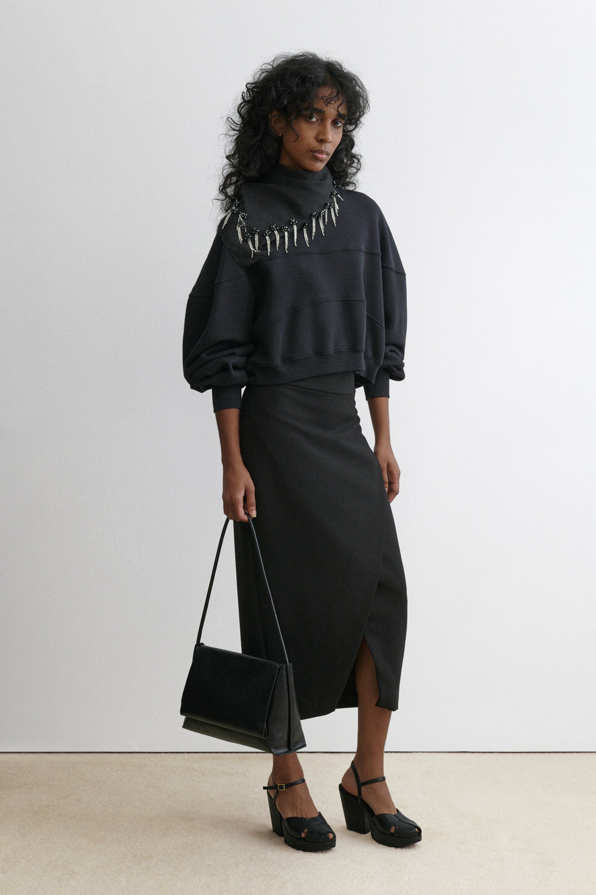 Rachel Comey Clothing|Sale Orb Sweatshirt Charcoal