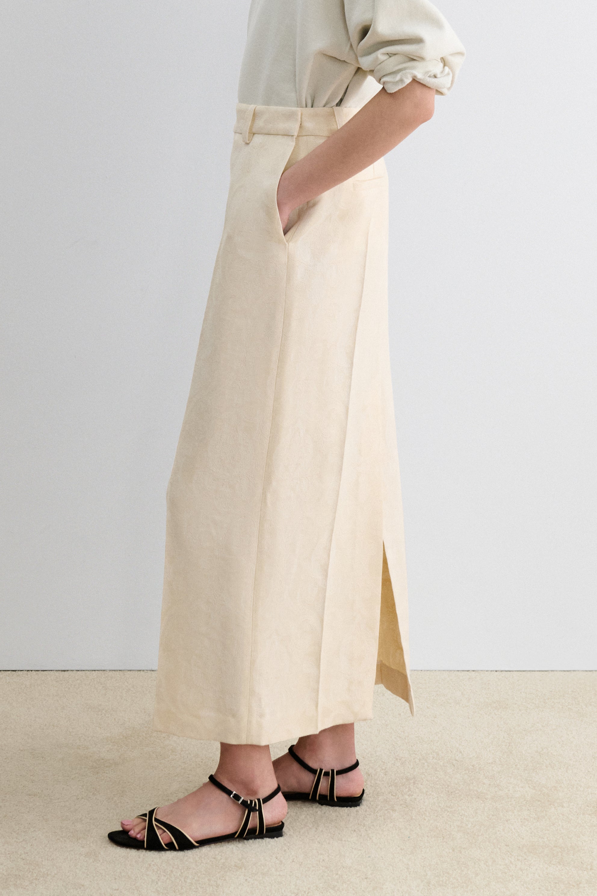 Rachel Comey Clothing|Accessories Cosa Skirt Cream