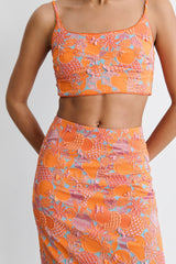 Rachel Comey Clothing|Accessories Baldera Skirt Orange