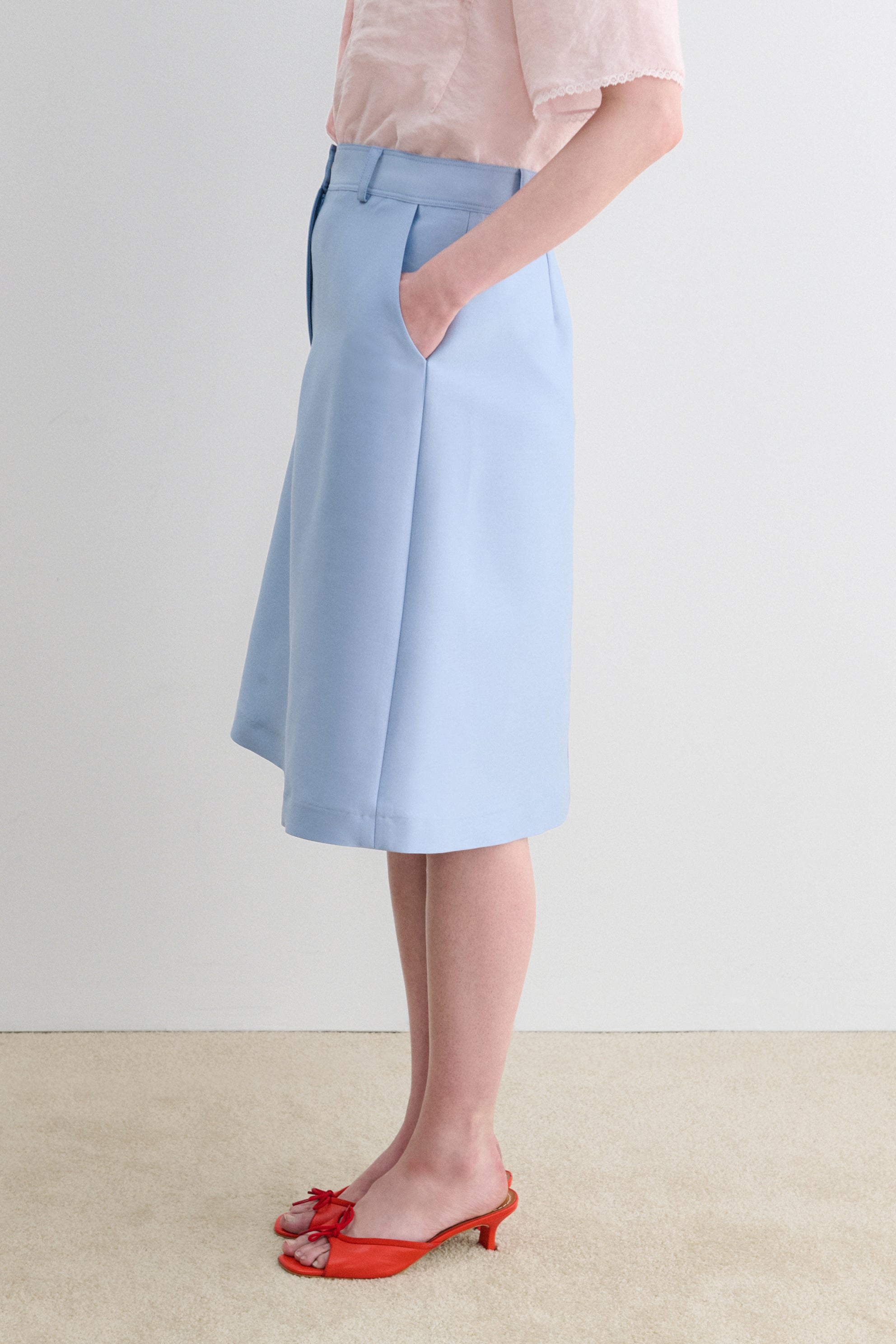 Rachel Comey Clothing Osa Skirt Sky Blue
