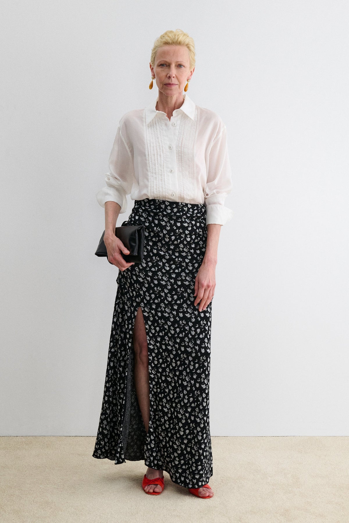Rachel Comey Clothing Arra Skirt Black-White
