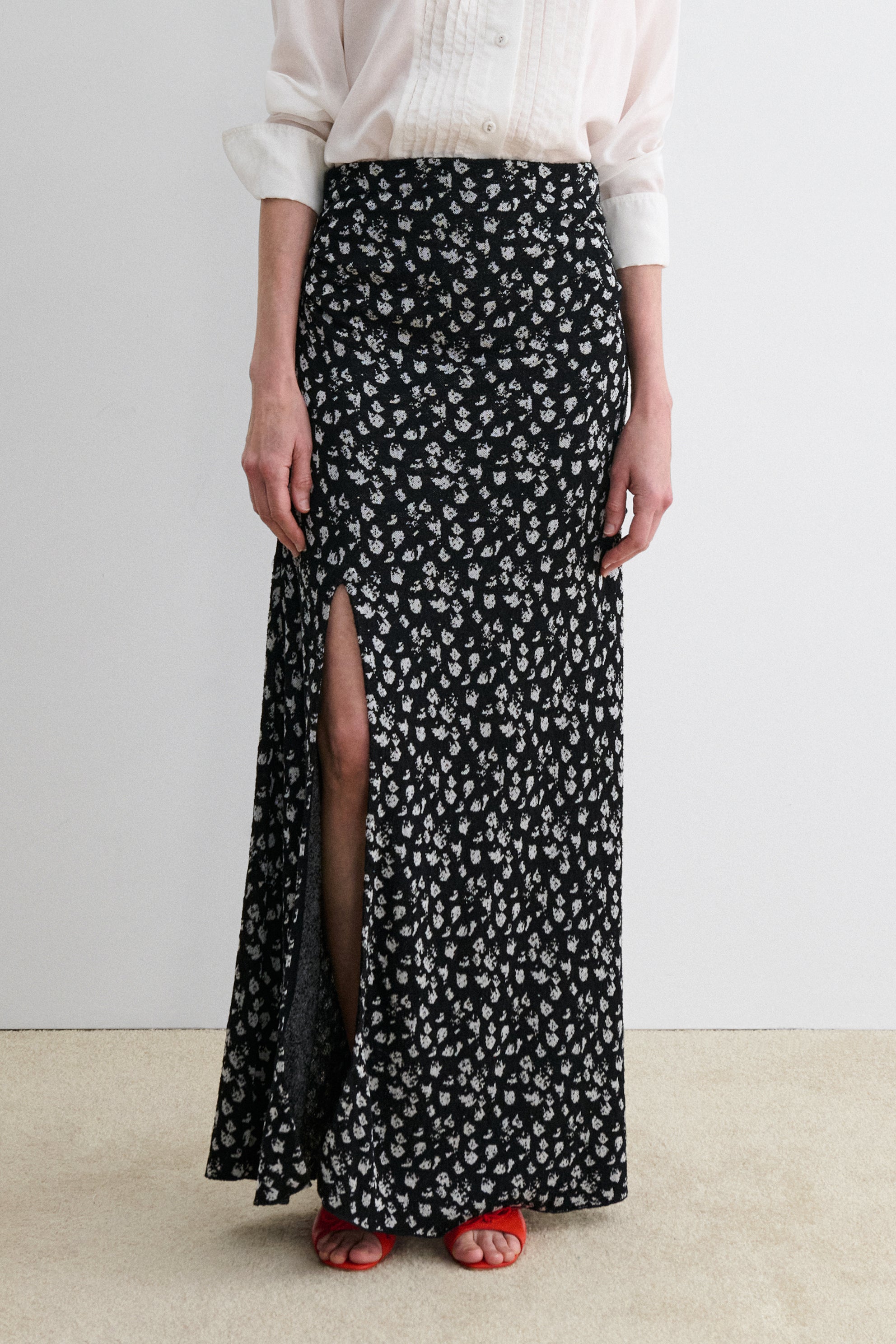 Rachel Comey Clothing Arra Skirt Black-White