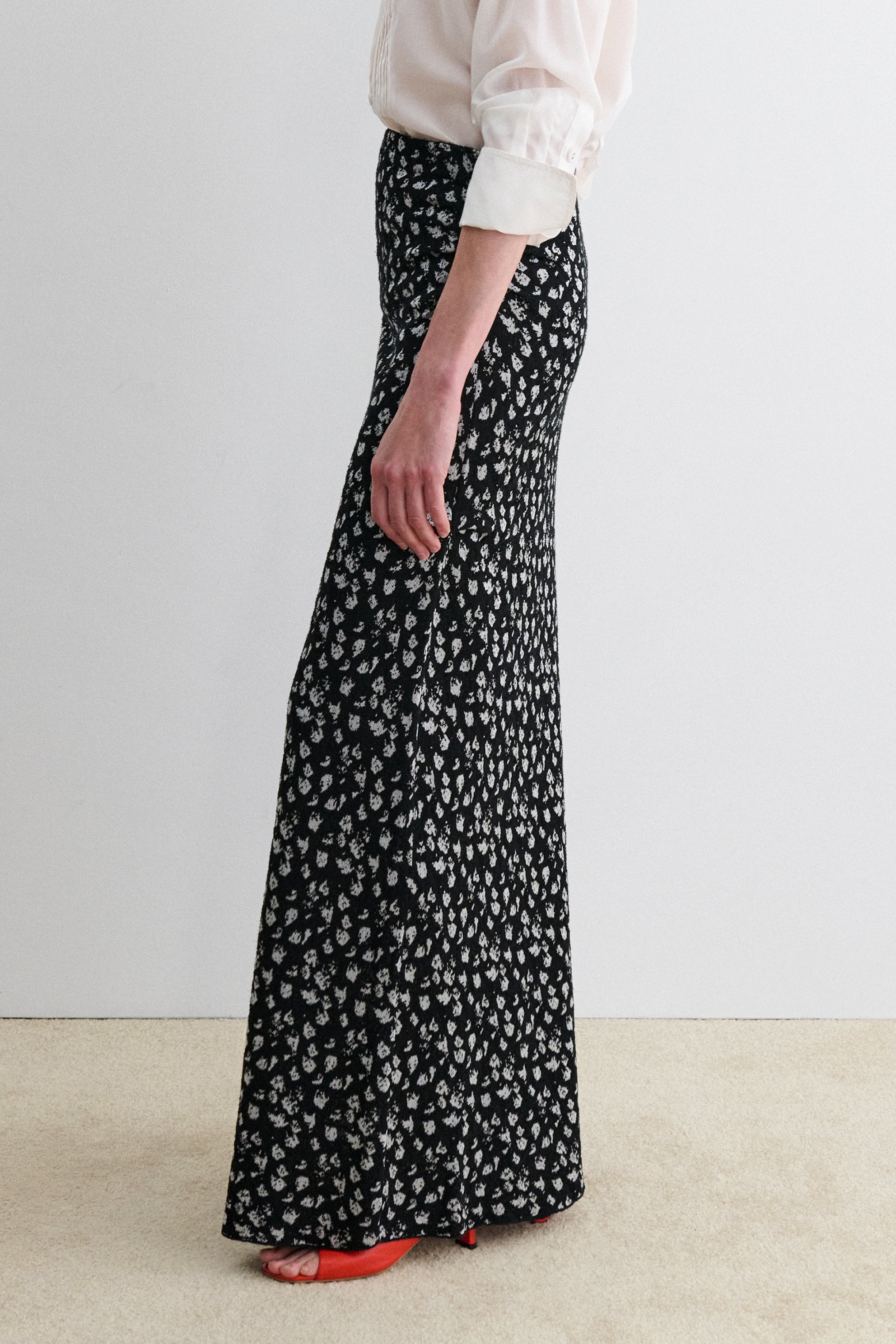 Rachel Comey Clothing Arra Skirt Black-White