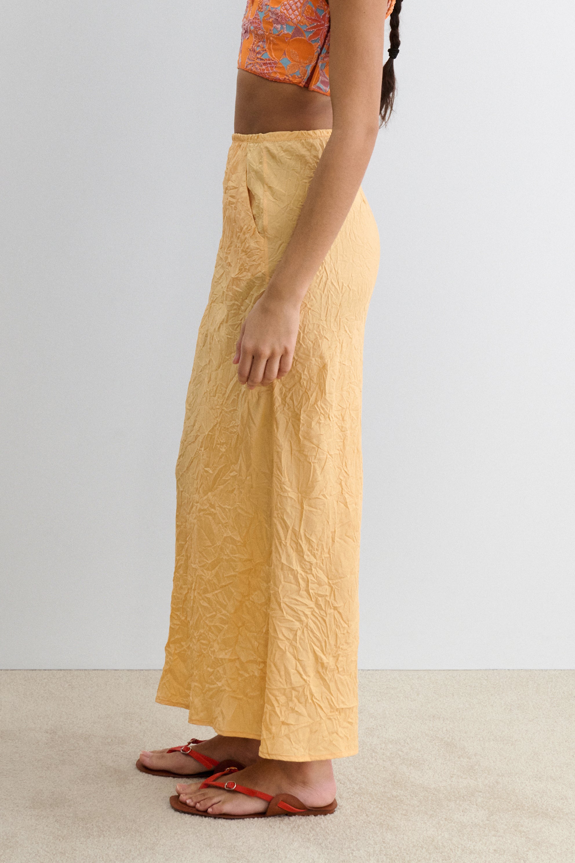 Rachel Comey Clothing Vela Skirt Peach