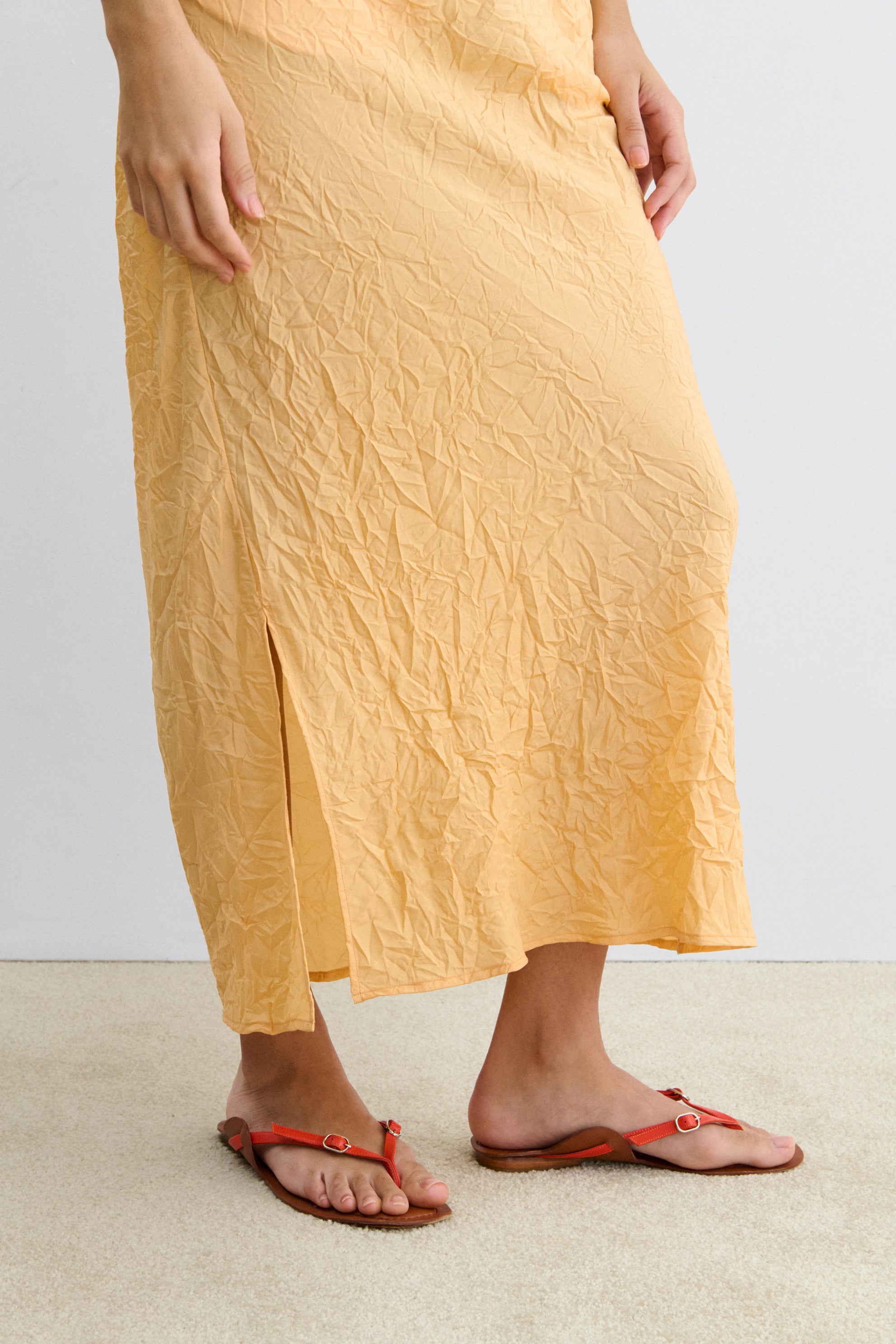 Rachel Comey Clothing Vela Skirt Peach