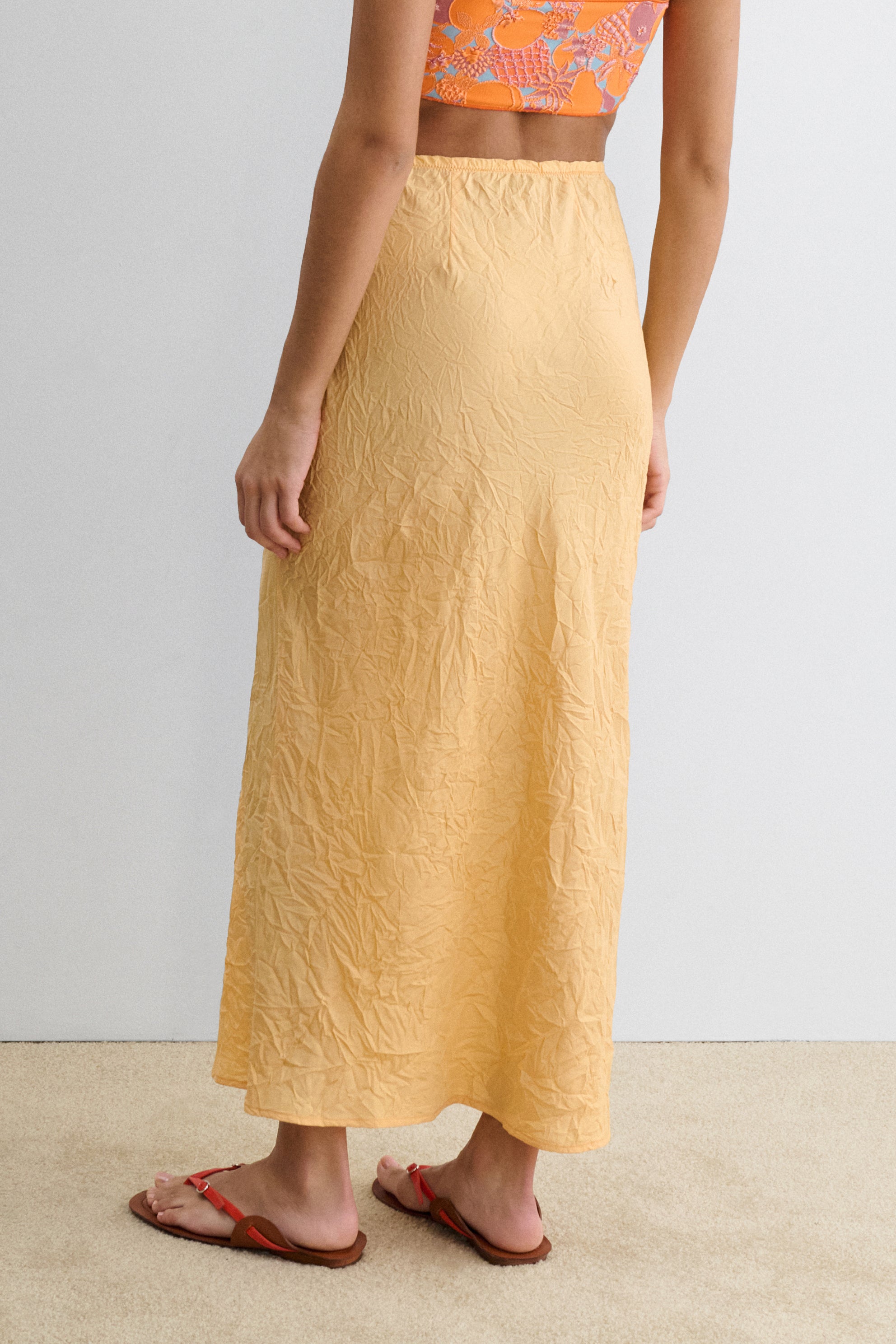 Rachel Comey Clothing Vela Skirt Peach