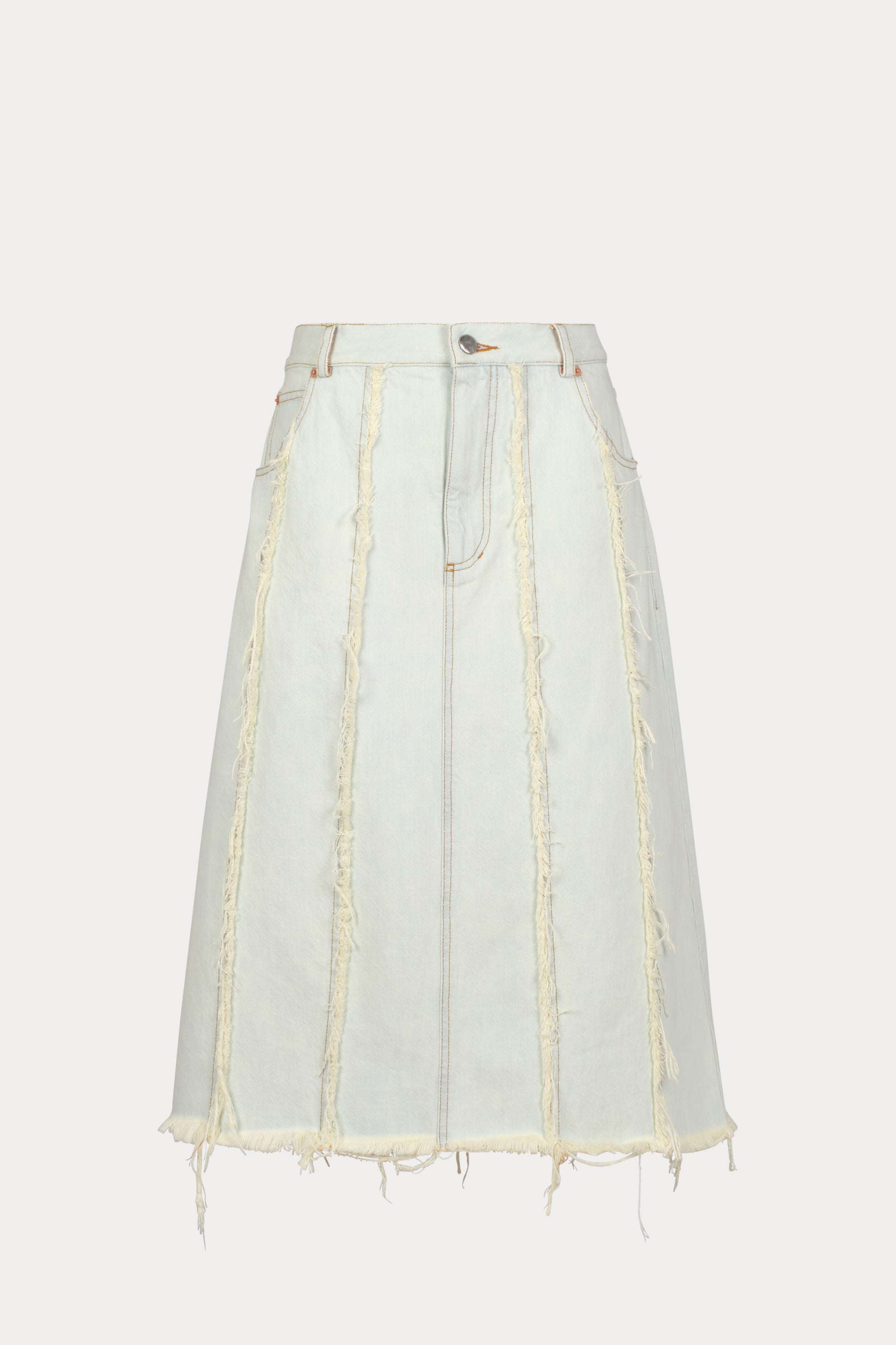 Rachel Comey Clothing|Denim Etch Skirt Bleached