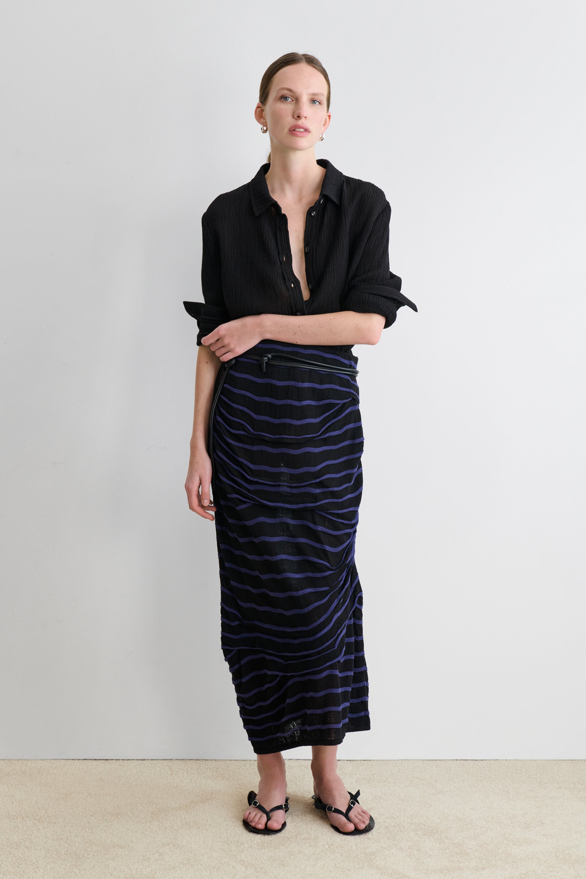 Rachel Comey Clothing Anka Skirt Black-Midnight