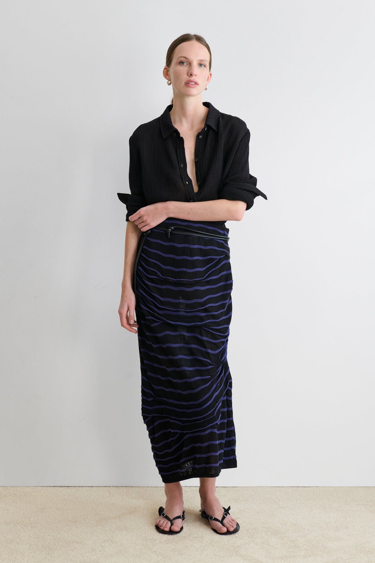 Rachel Comey Clothing Anka Skirt Black-Midnight