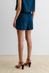Rachel Comey Clothing|Denim Jalen Short Muddy Indigo
