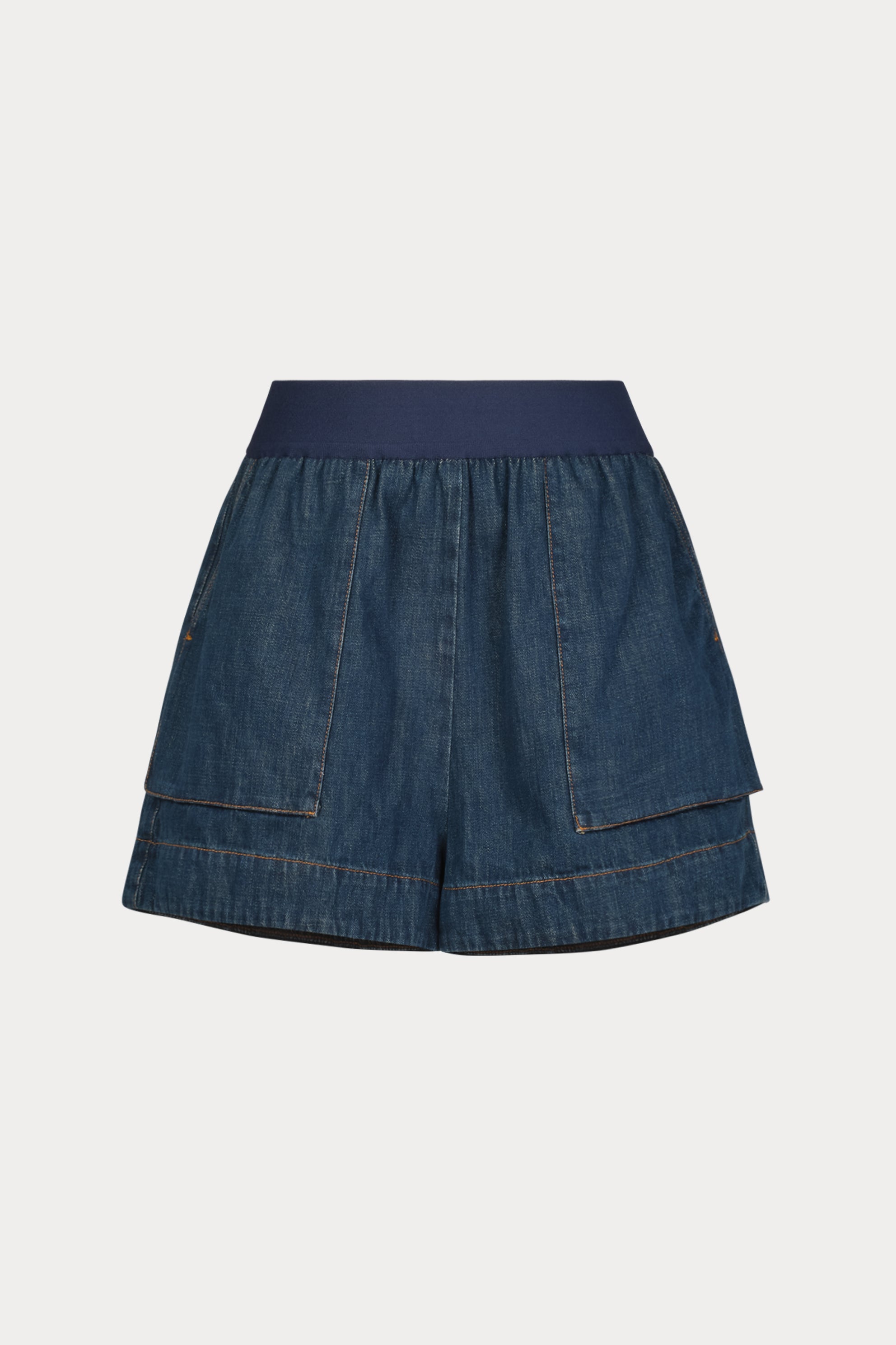 Rachel Comey Clothing|Denim Jalen Short Muddy Indigo