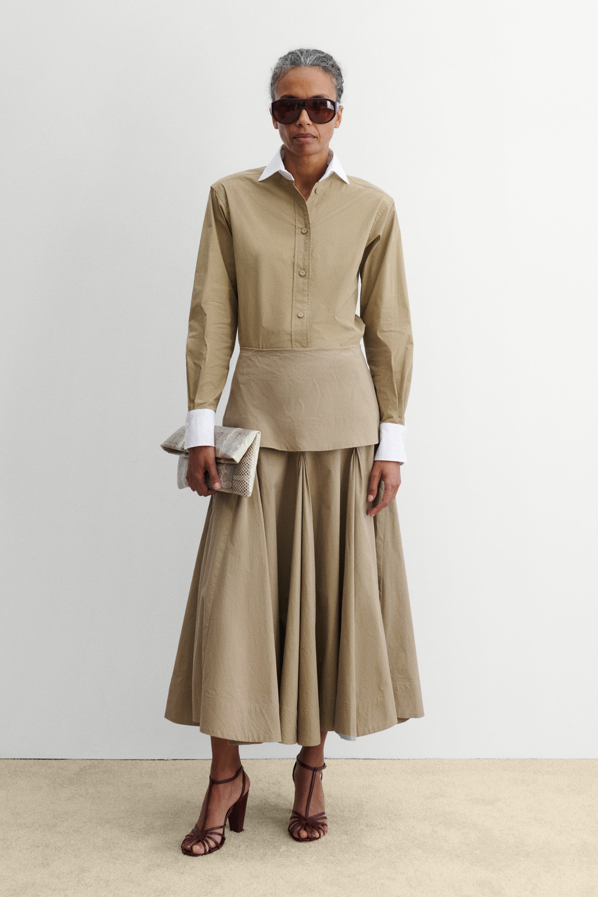Rachel Comey Clothing Heni Skirt Khaki