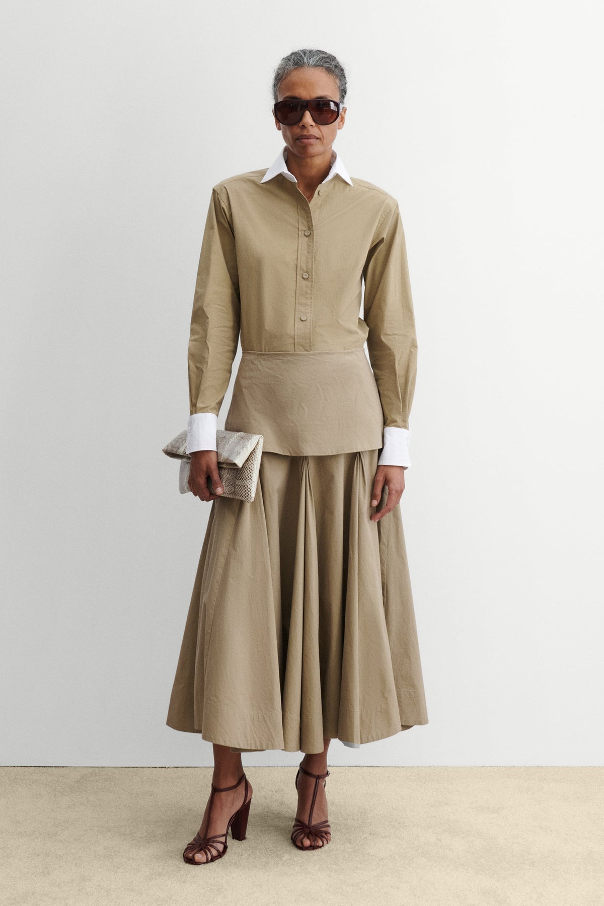 Rachel Comey Clothing Heni Skirt Khaki