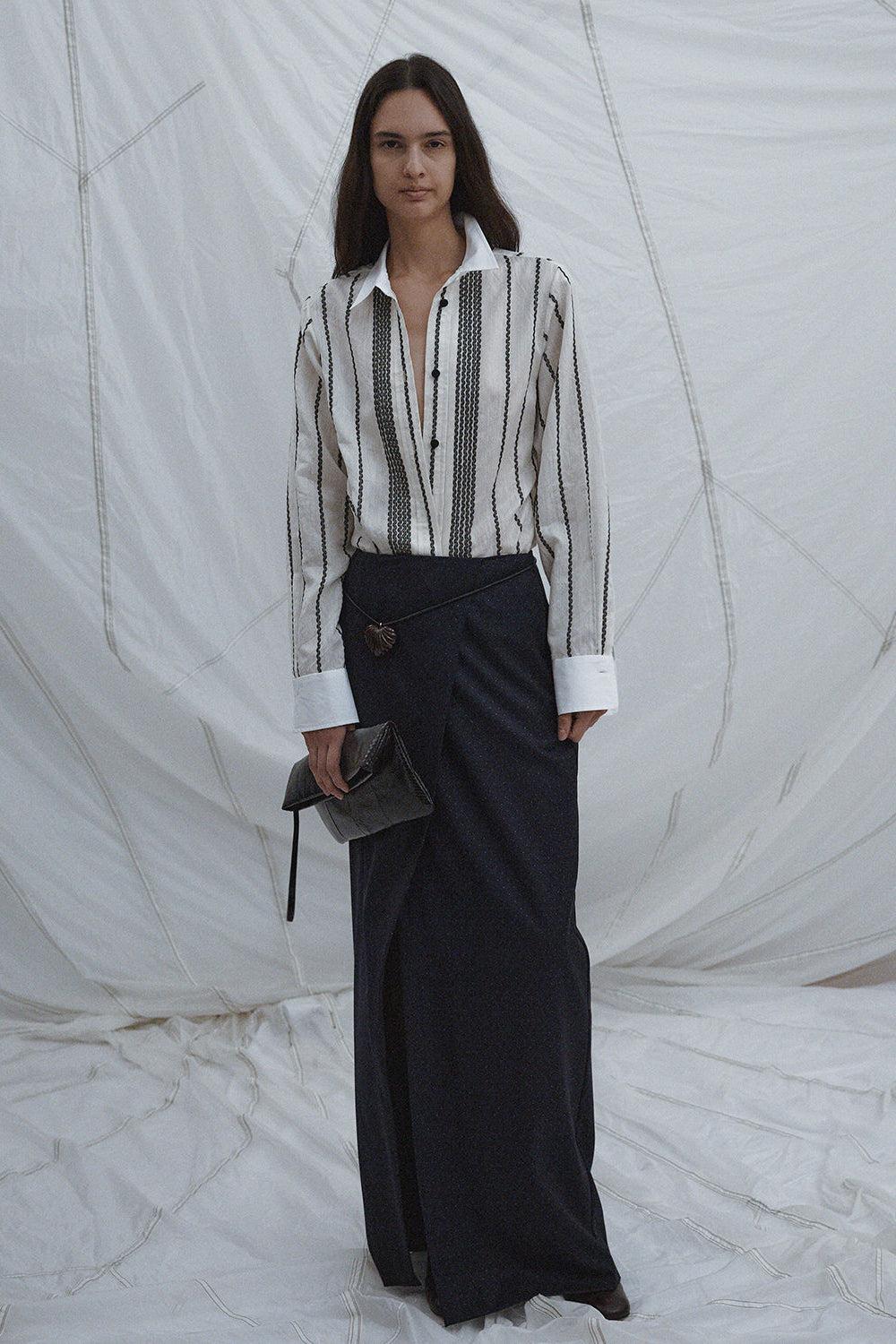 Rachel Comey Clothing Lawerance Skirt Navy