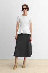 Rachel Comey Clothing Addys Skirt Diagonal Stripe
