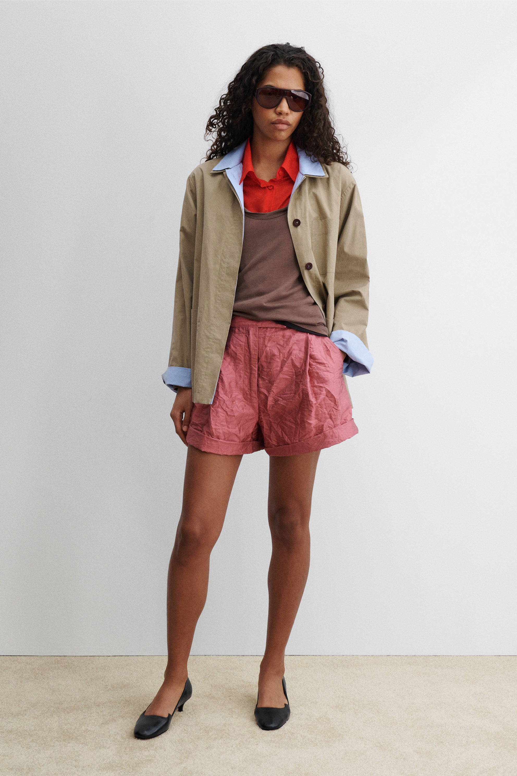 Rachel Comey Clothing Joni Shorts Dark Pink