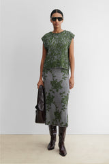Rachel Comey Clothing|Sale Broccada Skirt Dove-Green