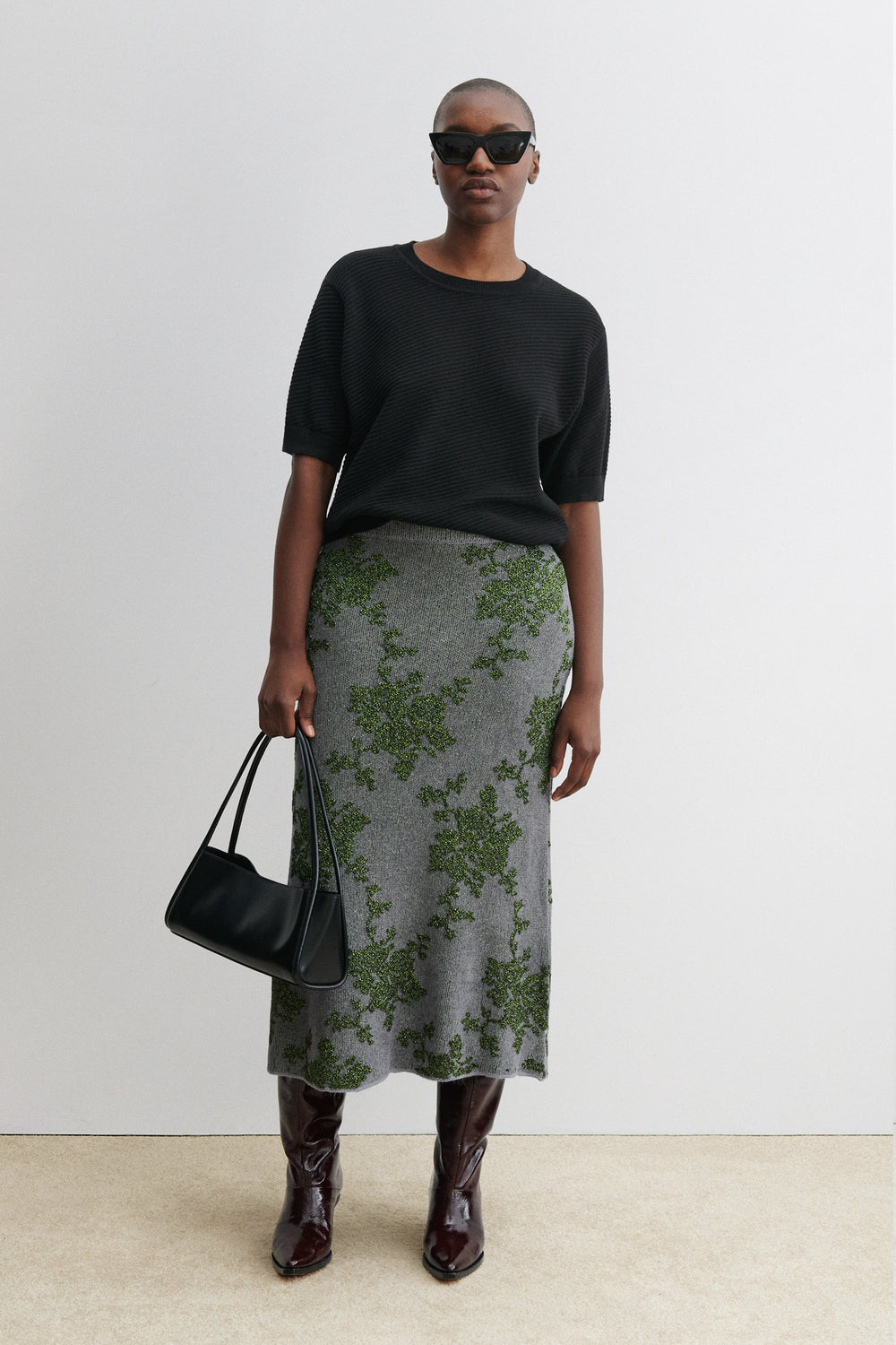 Rachel Comey Clothing|Sale Broccada Skirt Dove-Green