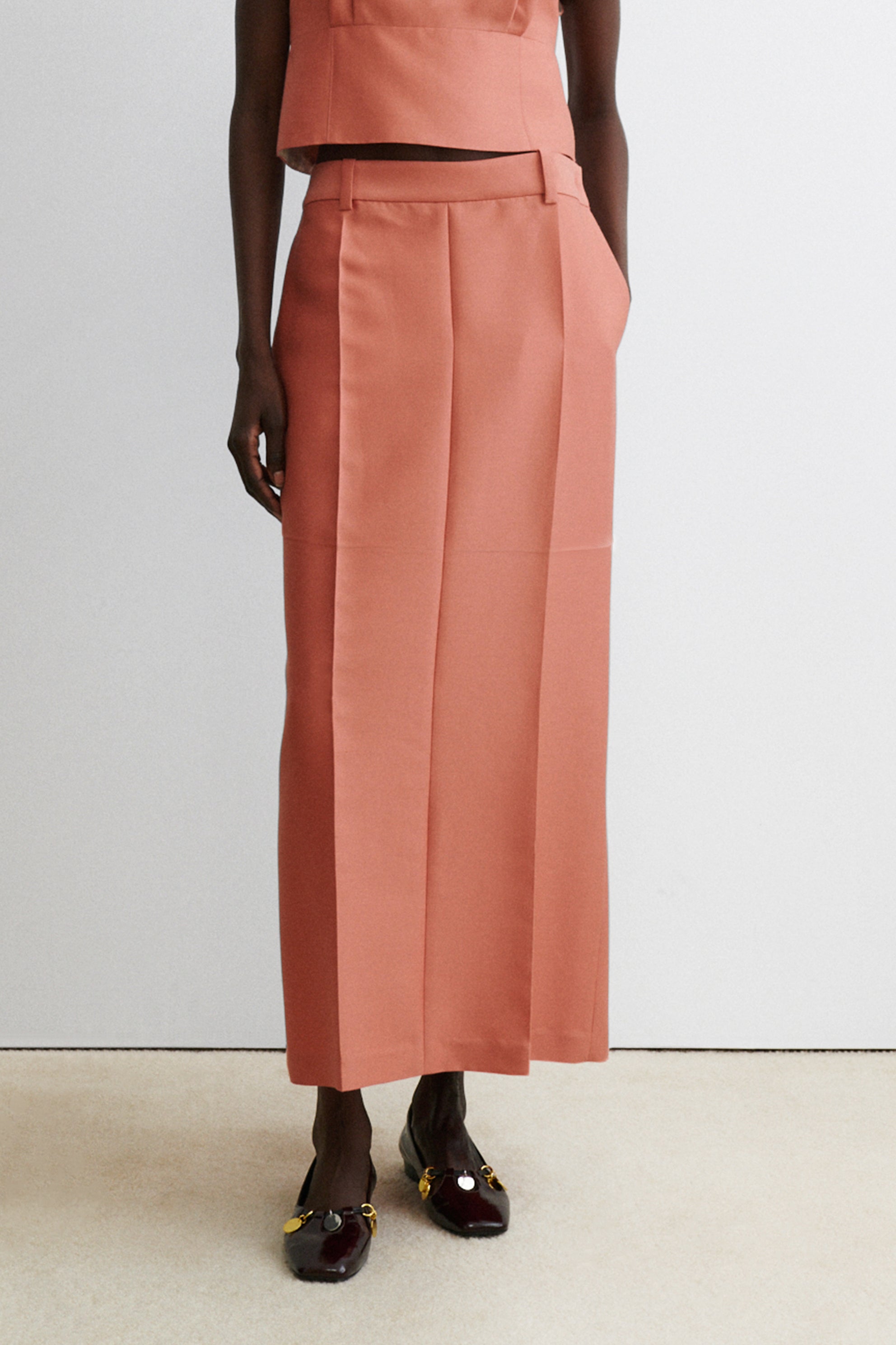 Rachel Comey Clothing|Sale Cosa Skirt Dark Blush
