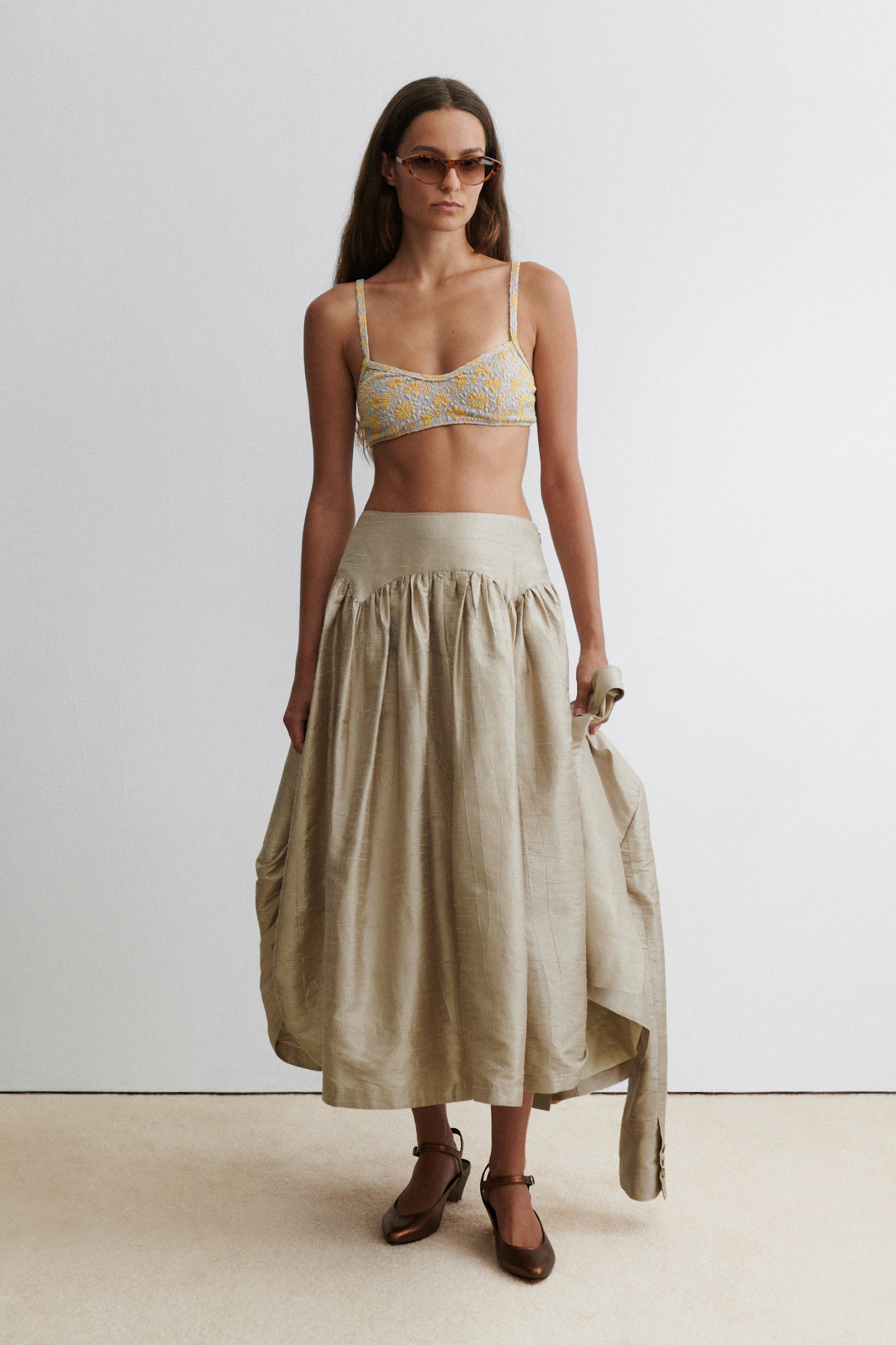 Rachel Comey Clothing|Sale Terra Skirt Steel Grey