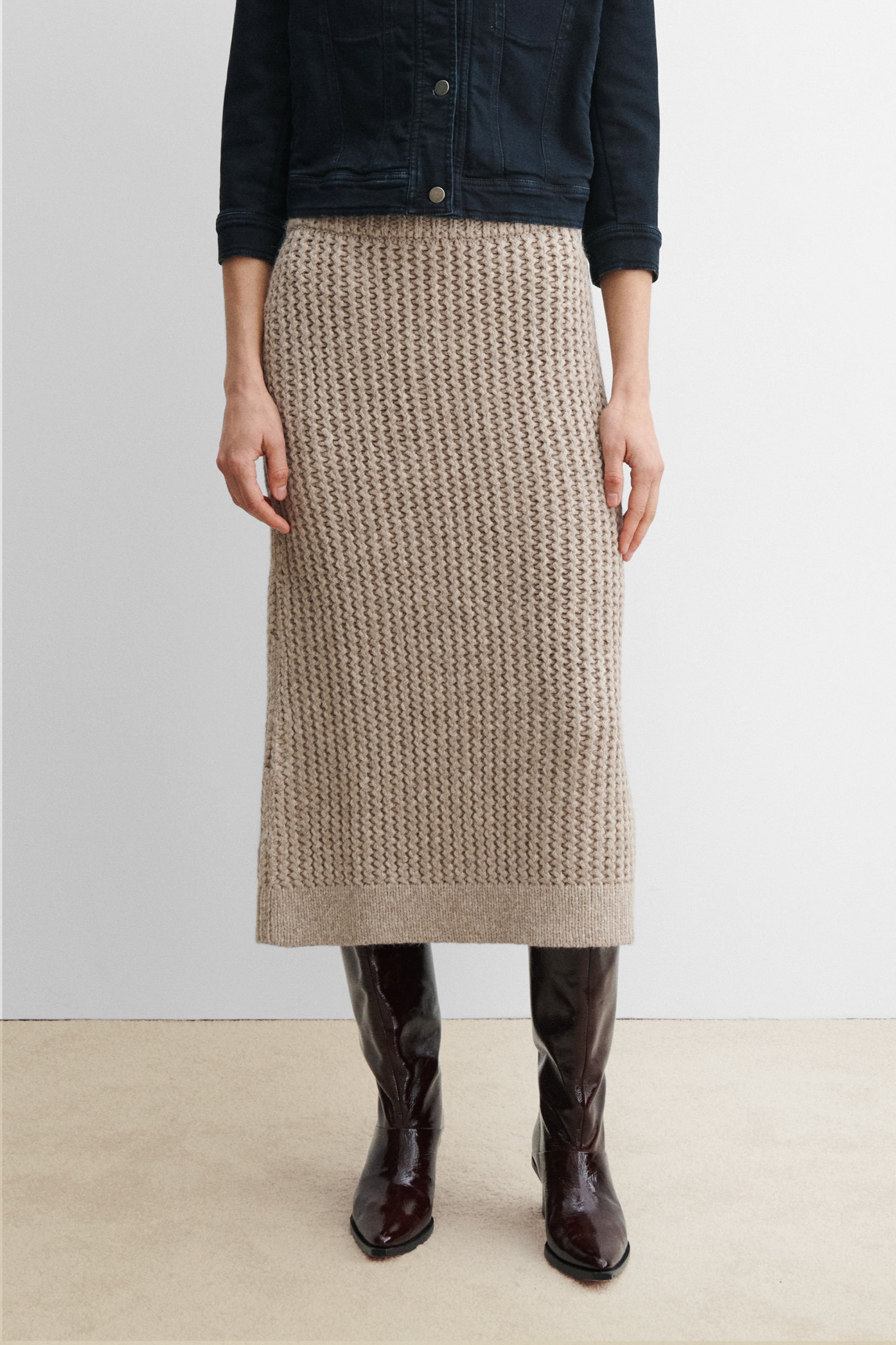 Rachel Comey Clothing|Sale Vlanke Skirt Oatmeal