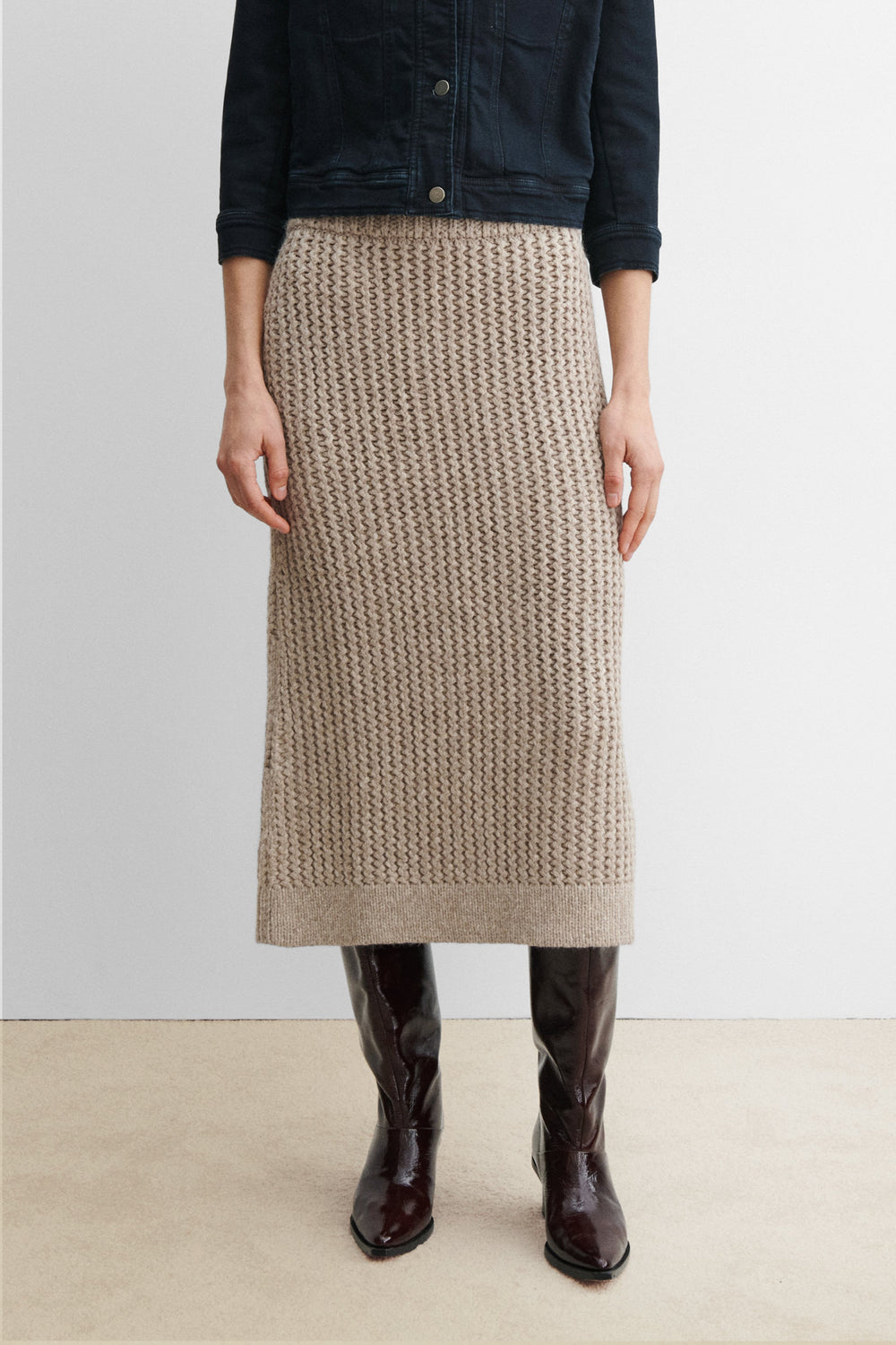 Rachel Comey Clothing|Sale Vlanke Skirt Oatmeal