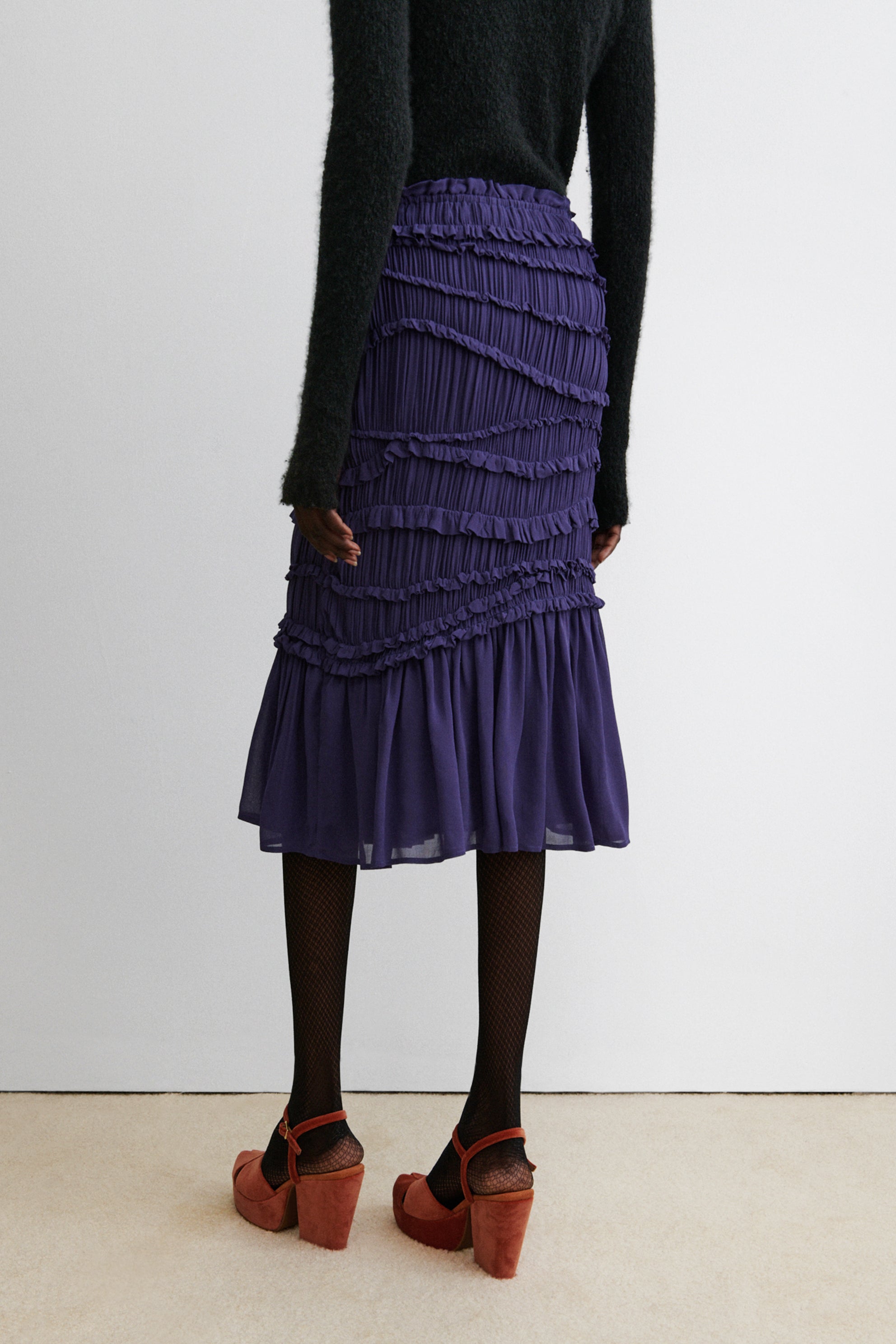 Rachel Comey Clothing|Sale Cavey Skirt Dusty Purple