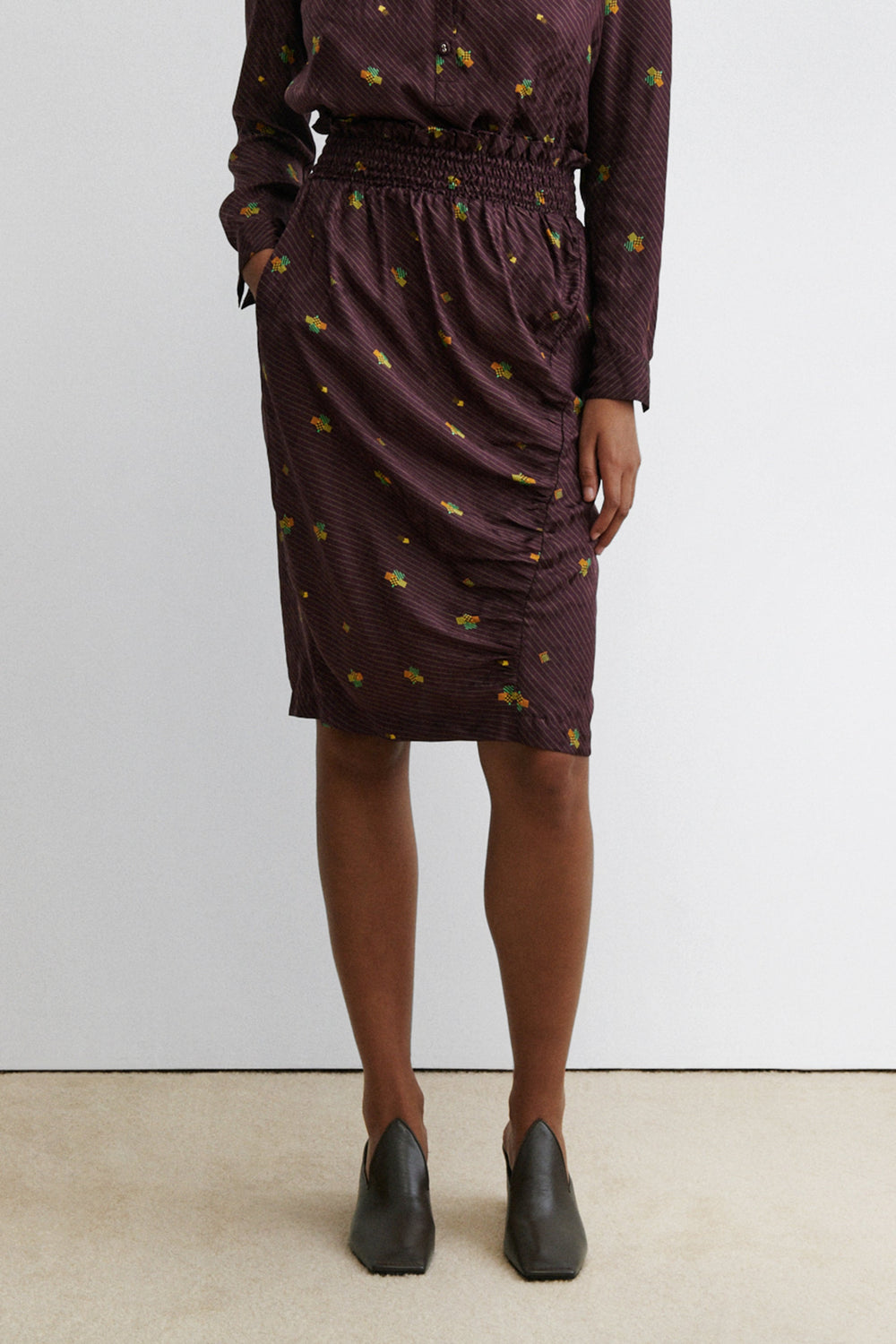 Rachel Comey Clothing|Sale Solly Skirt Bordeaux